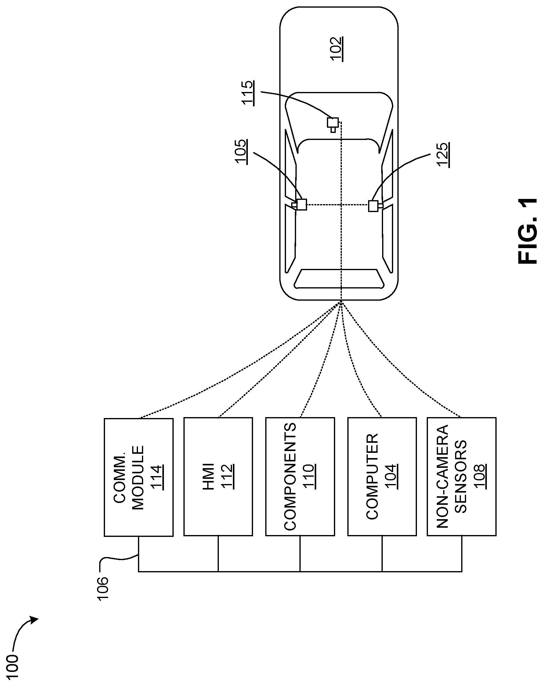 Patent US12620264 — Actuating a system via live person image recognition — Figure 1