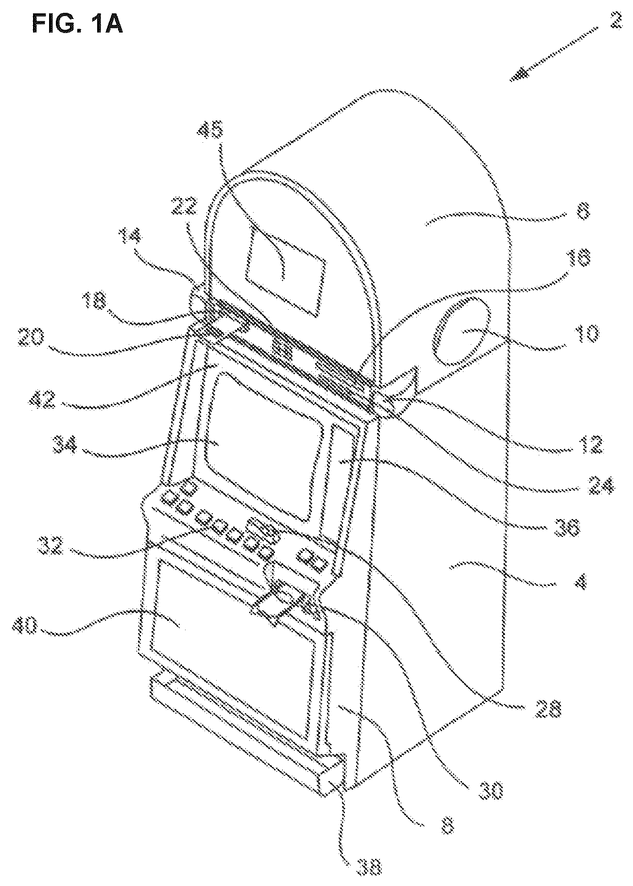 Patent US12620293 — Systems and methods for gaming using historical data — Figure 1