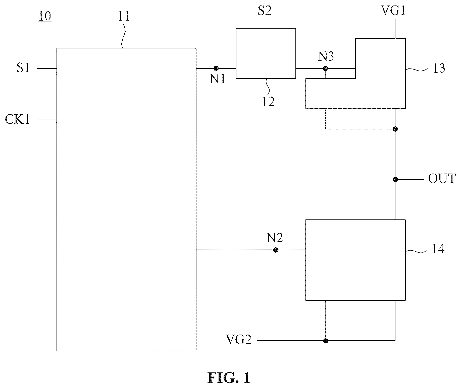 Patent US12620344 — Display panel and display device — Figure 1