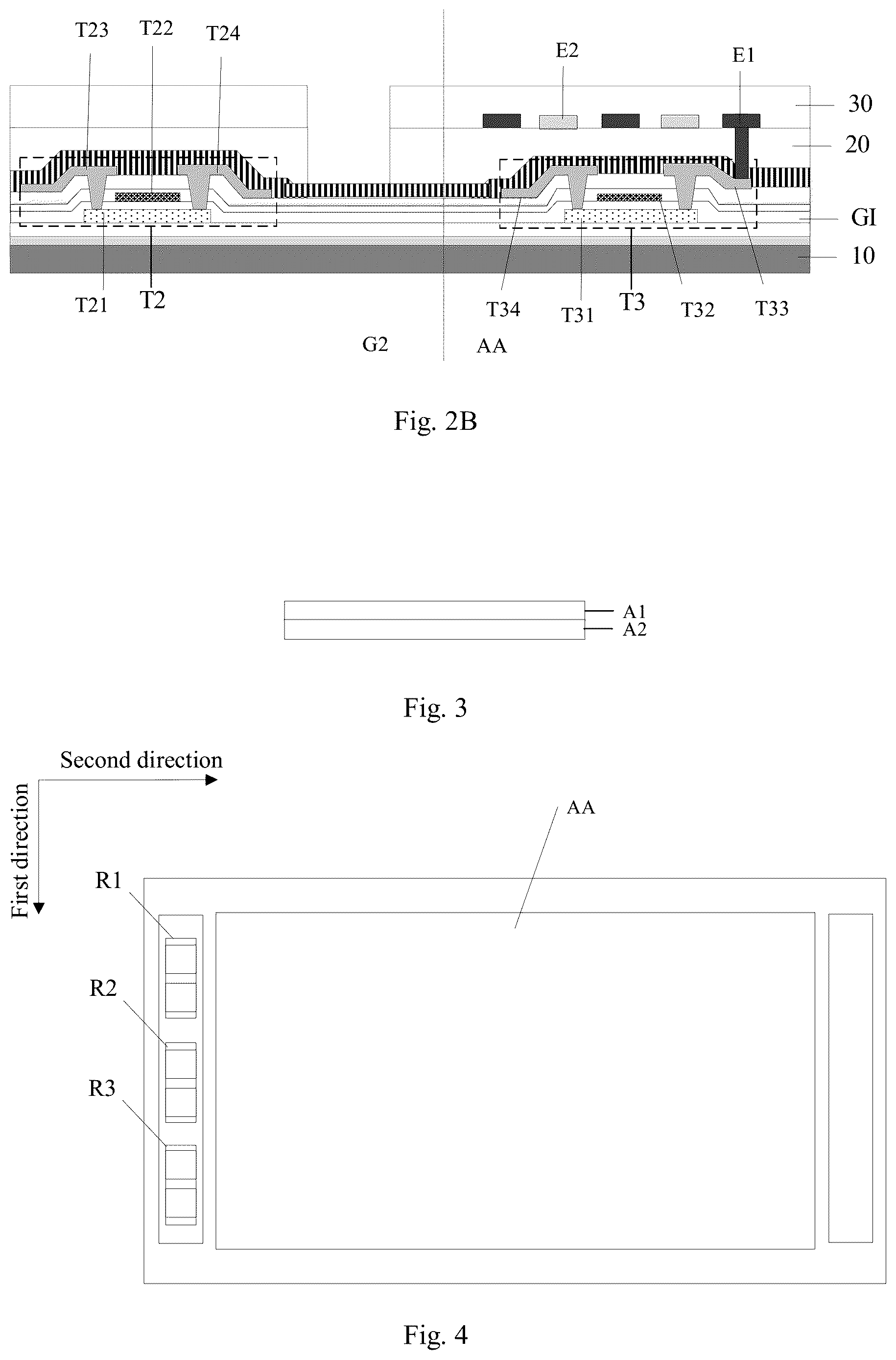 Patent US12620369 Figure 2 – Display substrate and display panel