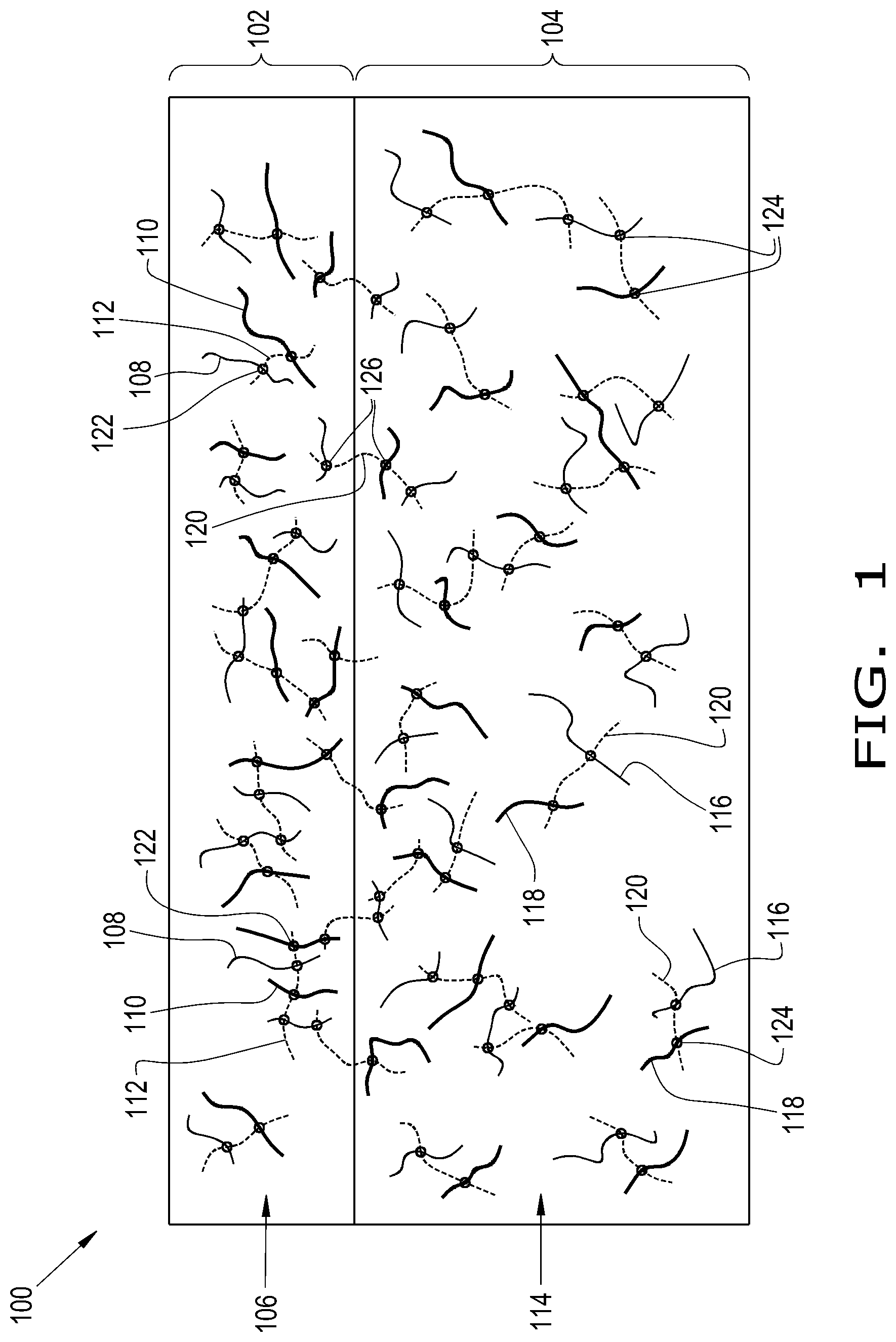 Patent US12620383 — Acoustic insulation material — Figure 1