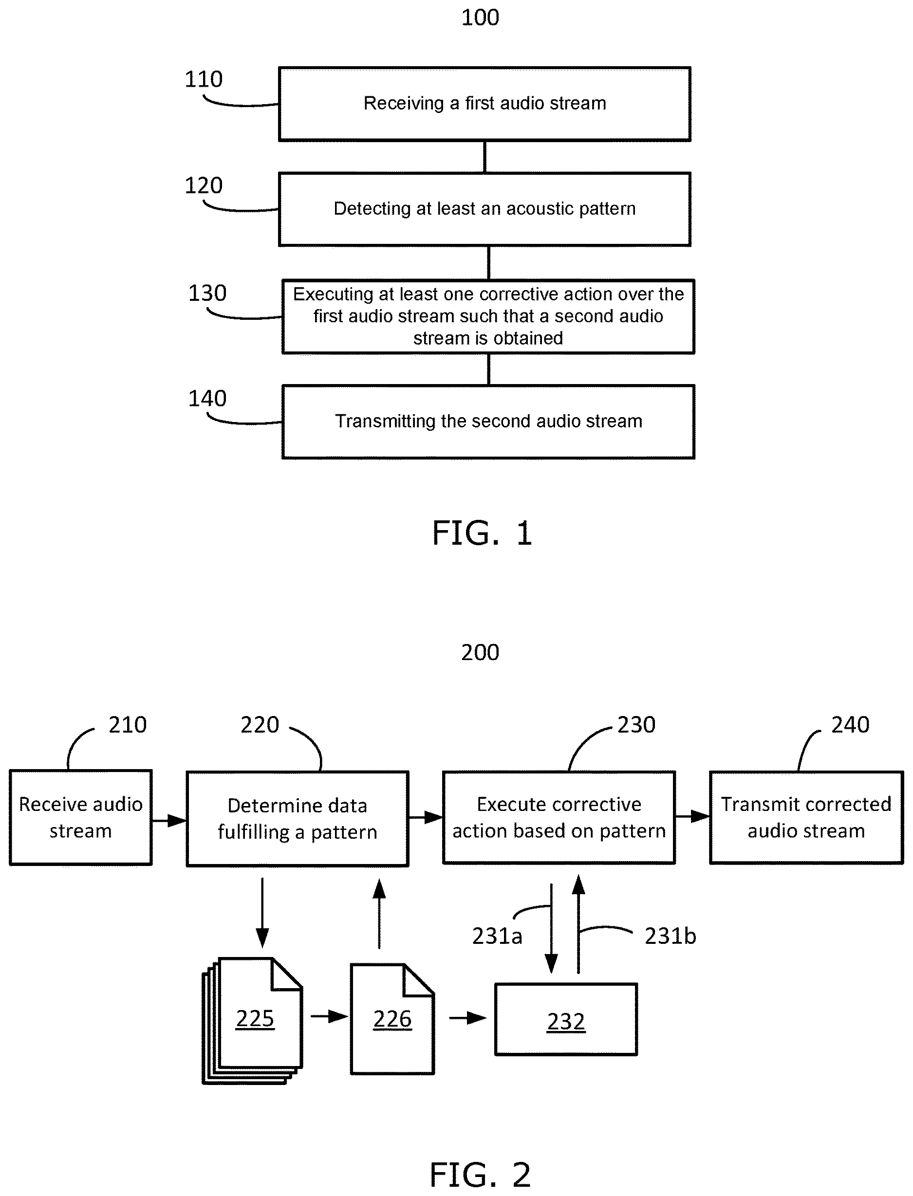 Patent US12620401 Figure 1 – Acoustic pattern determination