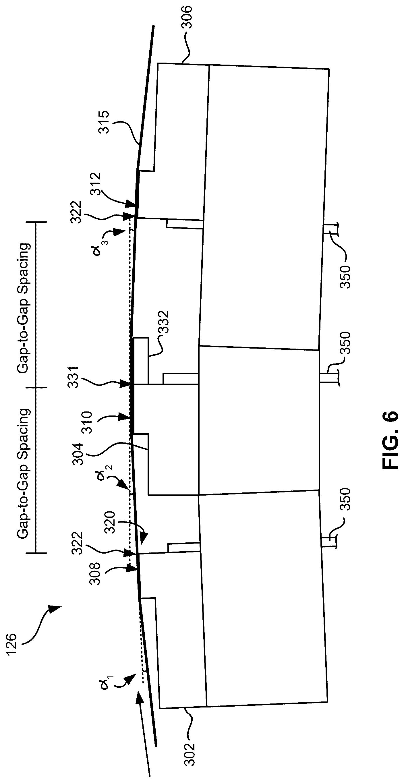 Patent US12620411 Figure 6 – Writer having laterally decoupled pole sections