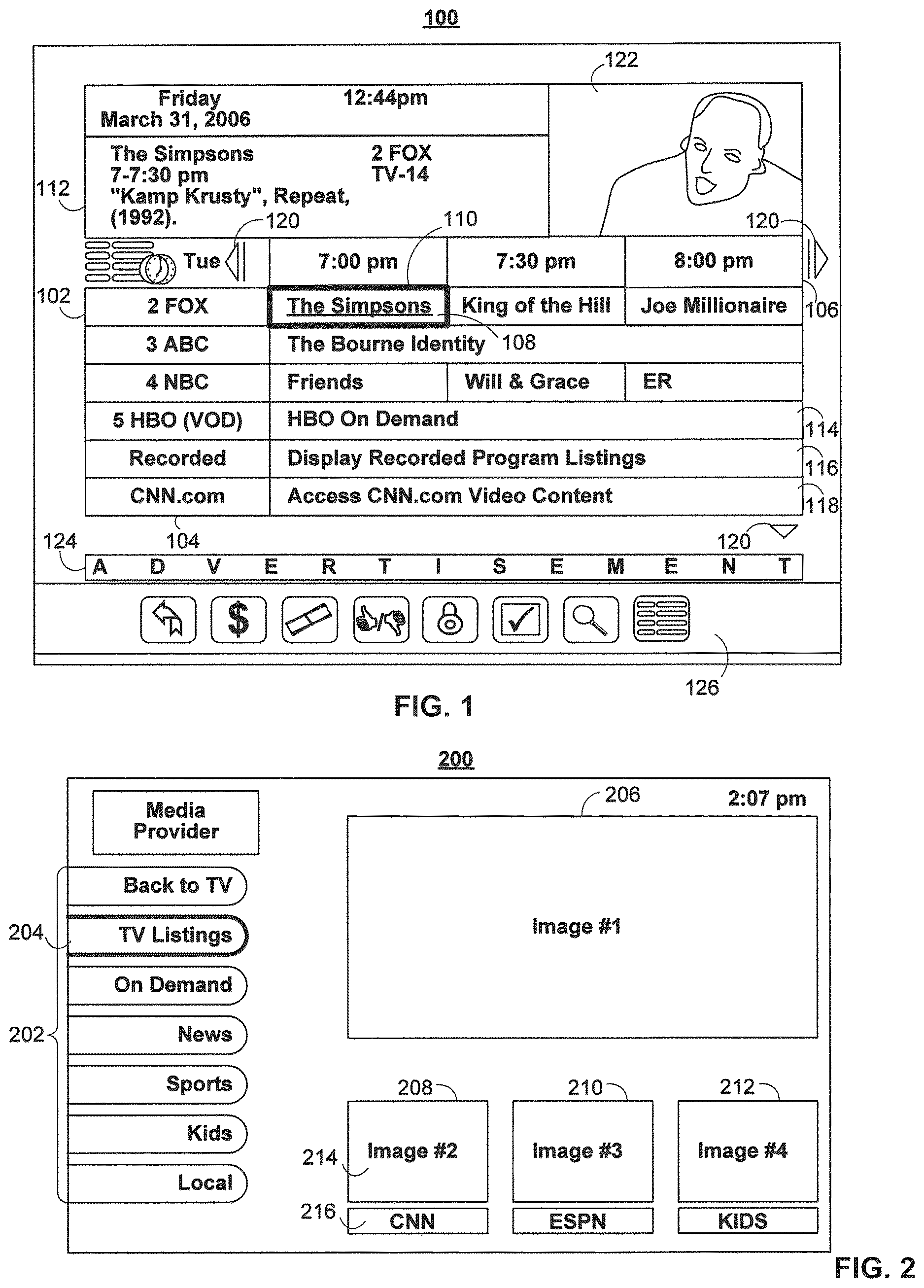 Patent US12620415 — Systems and methods for modifying a playlist of media assets based on user interactions with a playlist menu — Figure 1