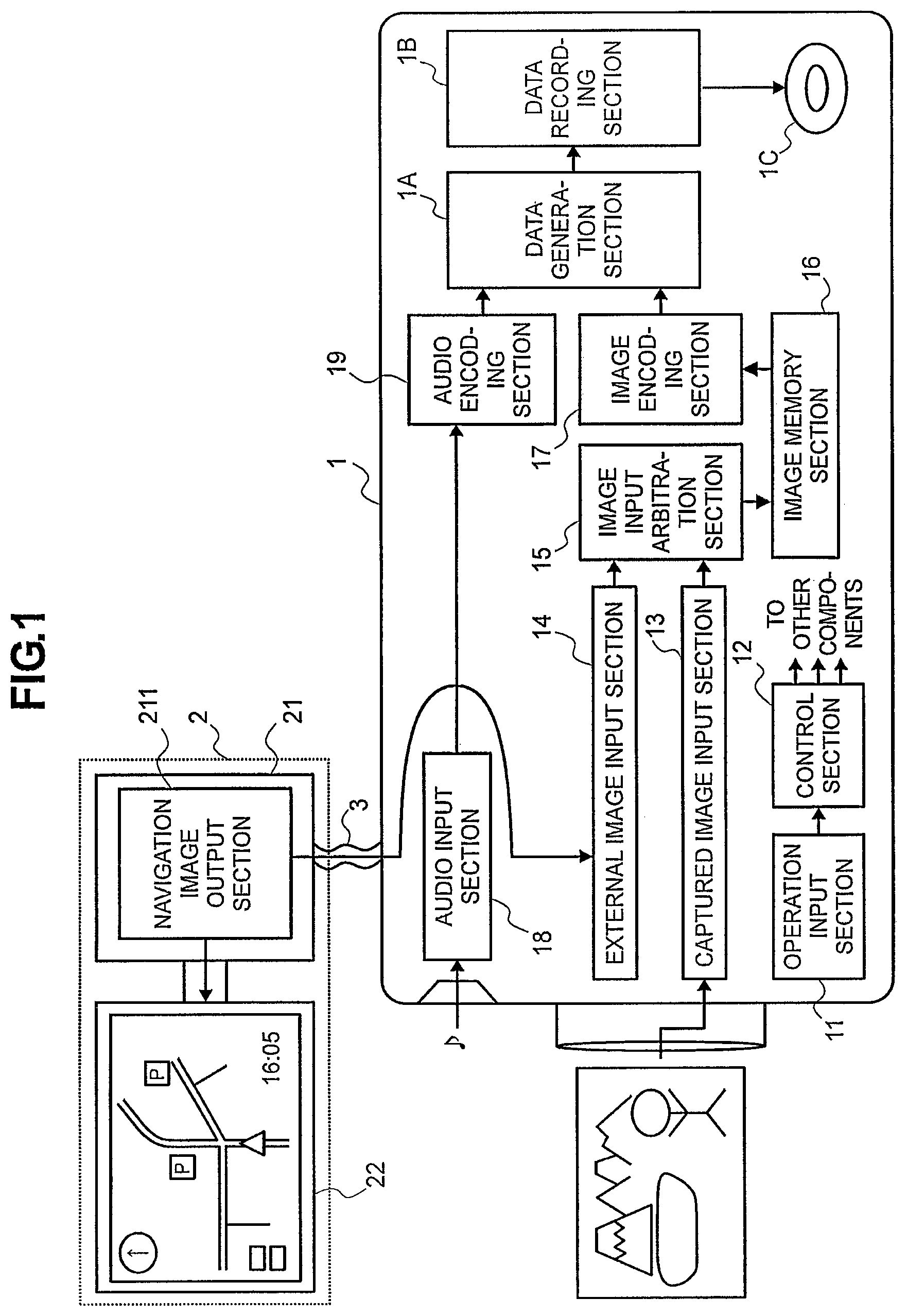 Patent US12620418 Figure 1 – Information recording/reproducing apparatus