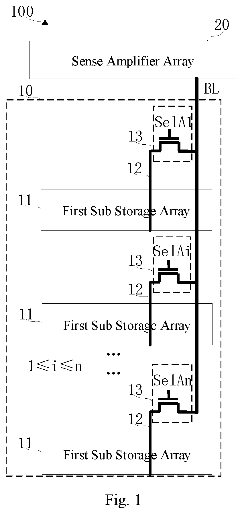 Patent US12620422 Figure 1 – Data storage circuit and control method thereof, and storage apparatus