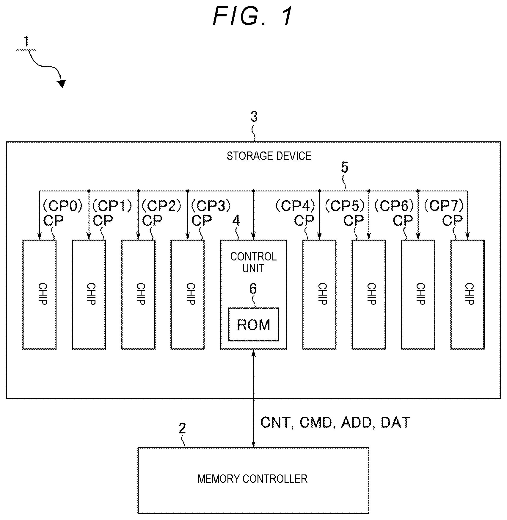 Patent US12620427 — Storage device and driving method of storage device based on address conversion — Figure 1