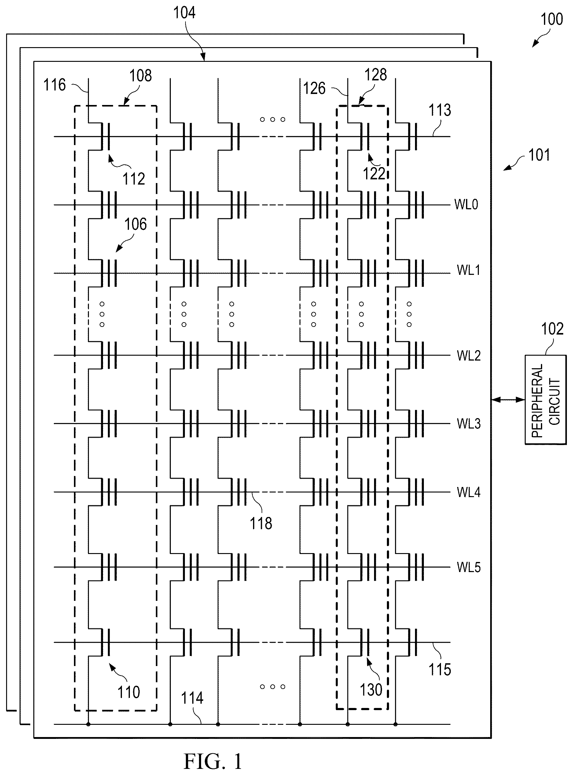 Patent US12620442 — Managing program disturb in memory devices — Figure 1