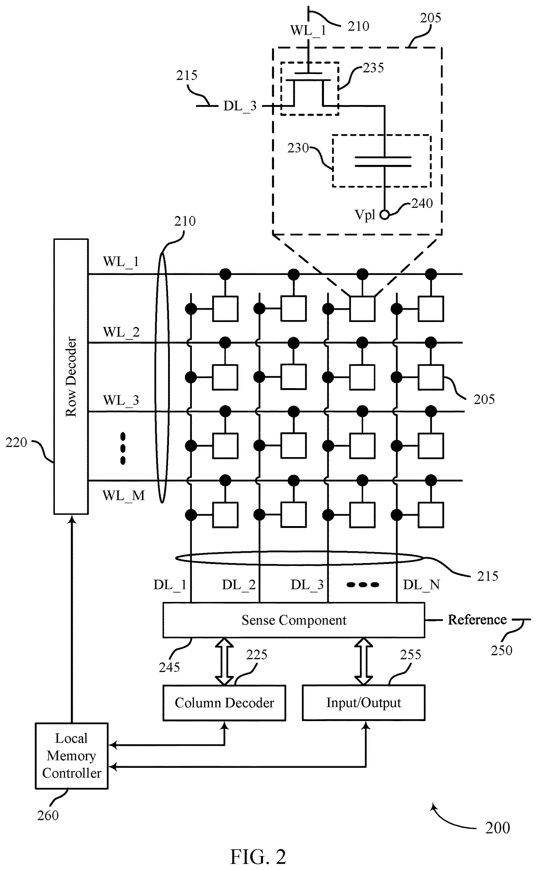 Patent US12620452 Figure 2 – Differential strobe fault identification