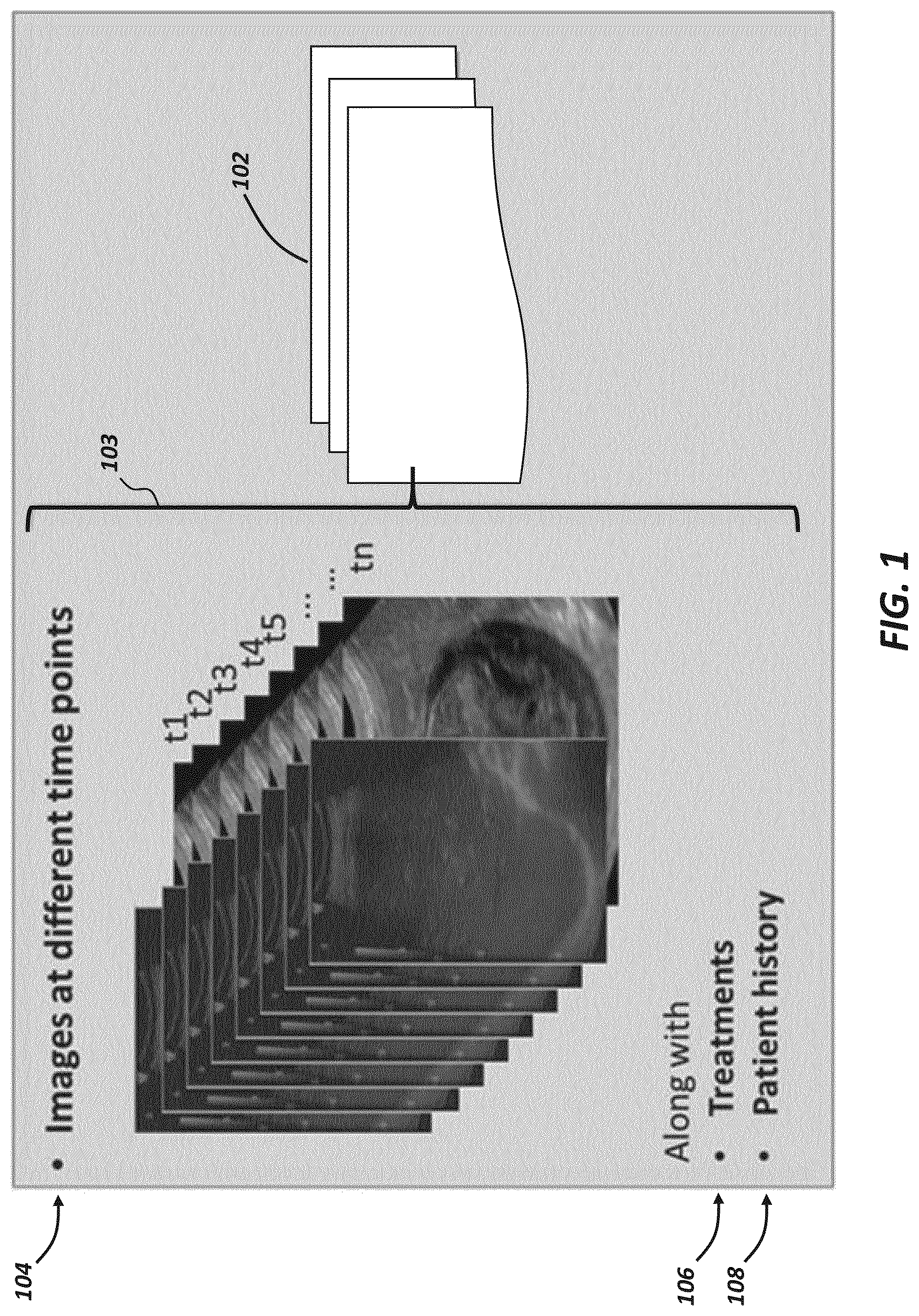 Patent US12620497 — Disease feature recognition in diagnostic images and disease progression prediction — Figure 1