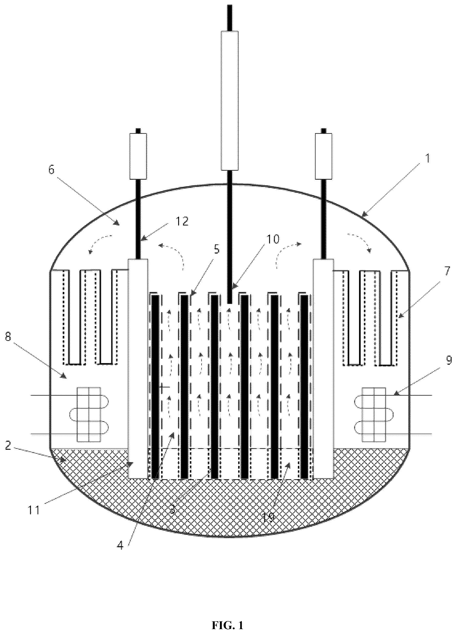 Patent US12620502 — Nuclear reactor comprising a reactor vessel containing a reactor core and an alkali metal thermoelectric converter — Figure 1