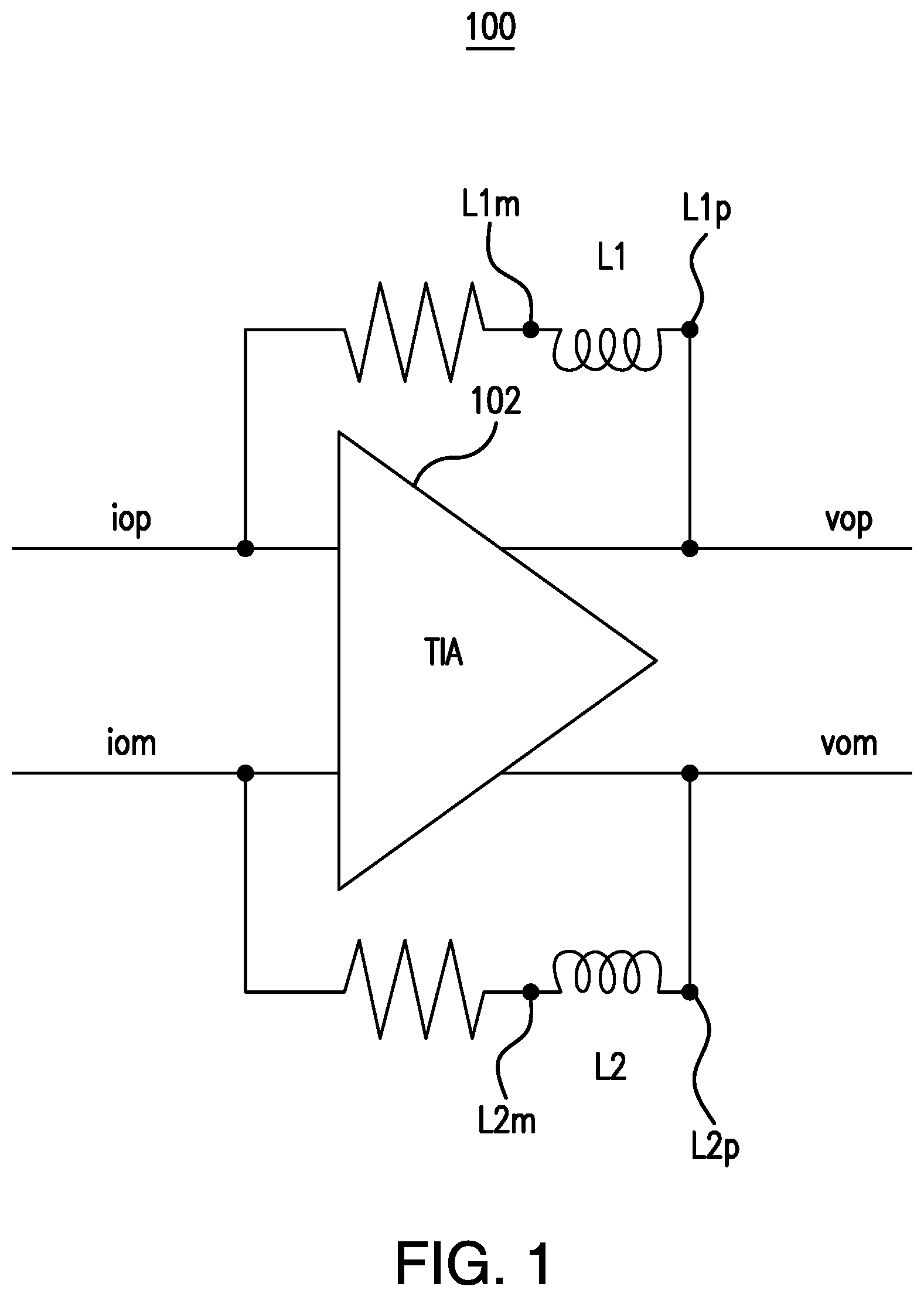 Patent US12620520 — Overlapped inductor structure — Figure 1
