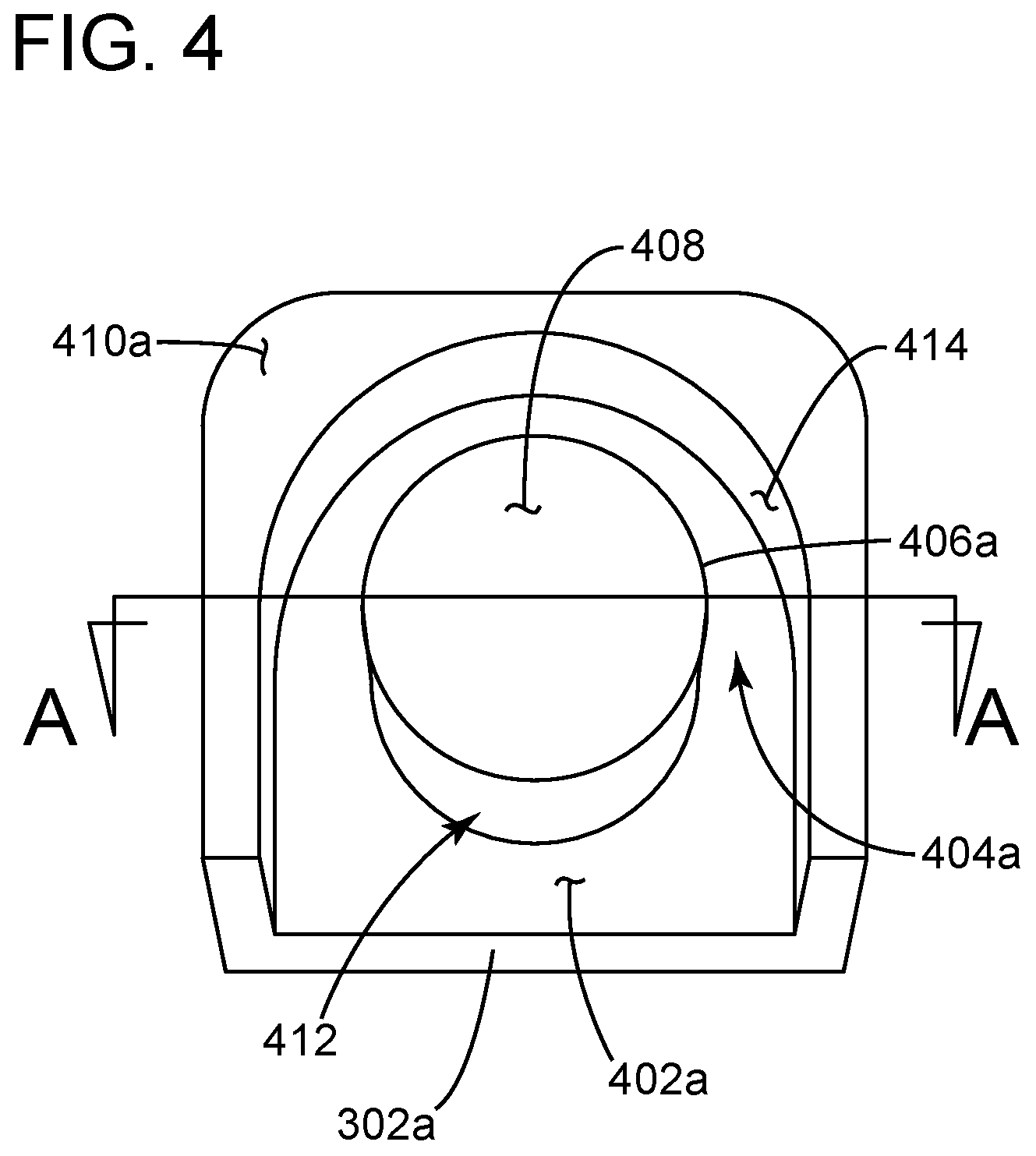 Patent US12620523 Figure 4 – Inductor apparatus optimized for low power loss in class-D audio amplifier applications and method for making the same
