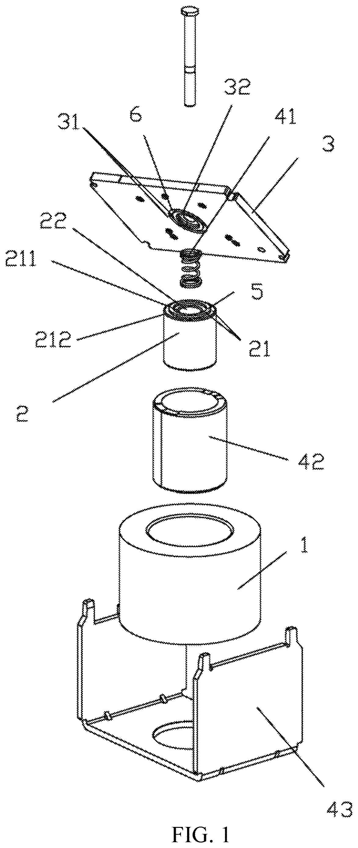 Patent US12620537 — Magnetic circuit system with enhanced initial electromagnetic attraction and high-voltage DC relay — Figure 1