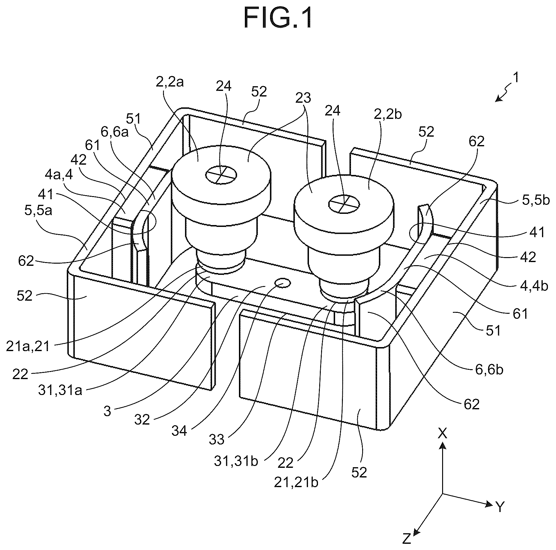Patent US12620538 — Switch — Figure 1