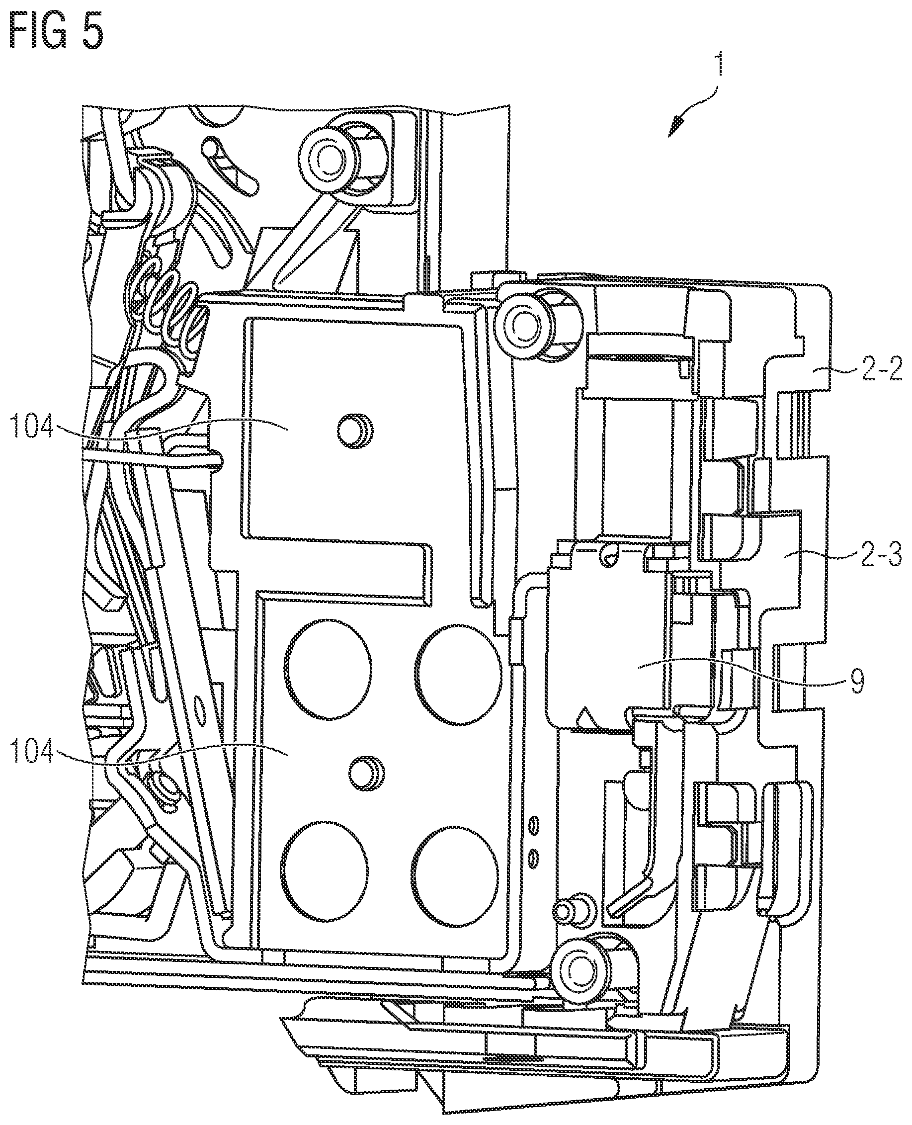 Patent US12620541 Figure 5 – Insulating-material housing and compact circuit breaker