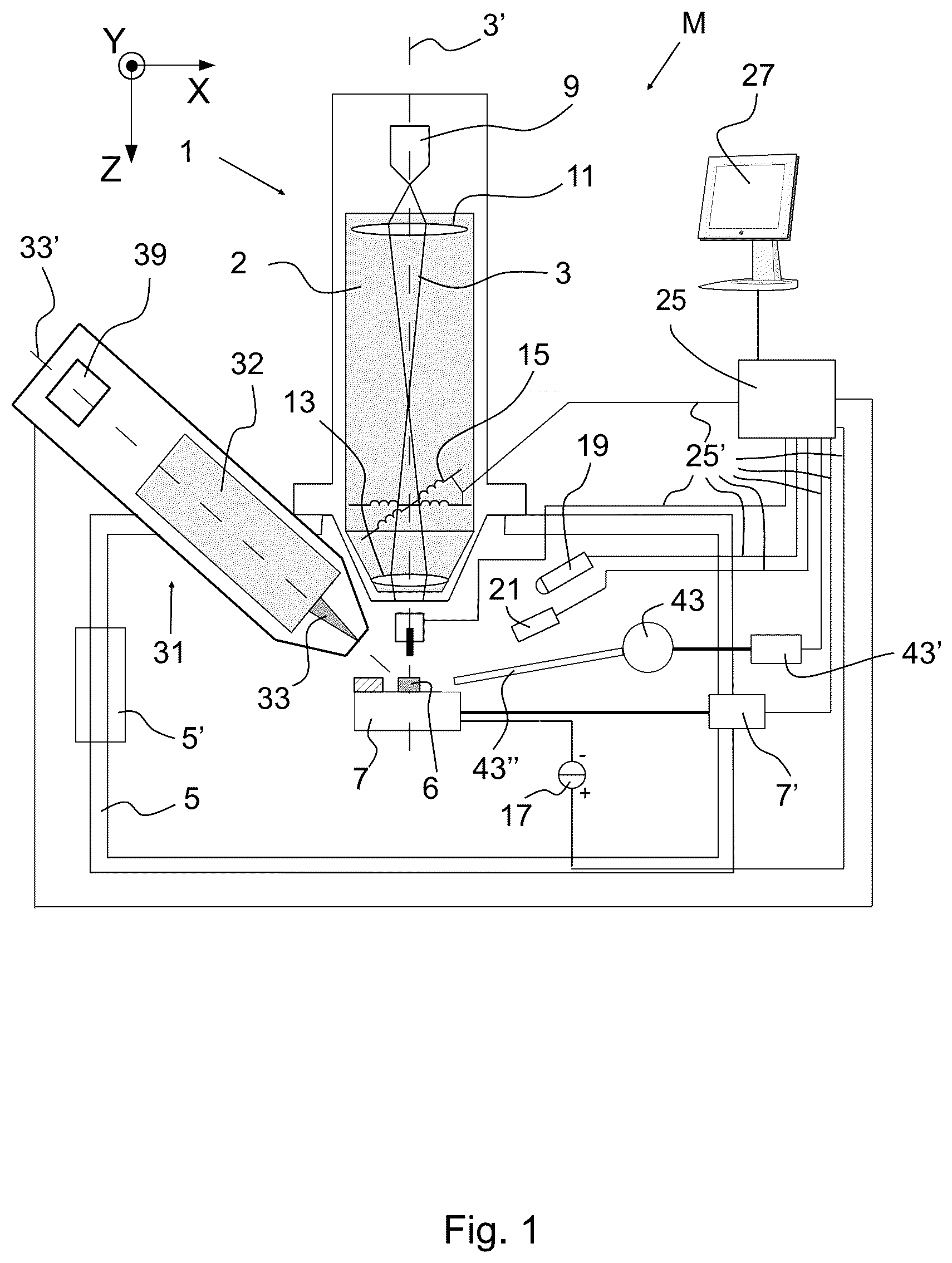 Patent US12620552 — Method for micromachining a biological sample for creating a lamella for analysis in a cryo-charged particle microscope — Figure 1
