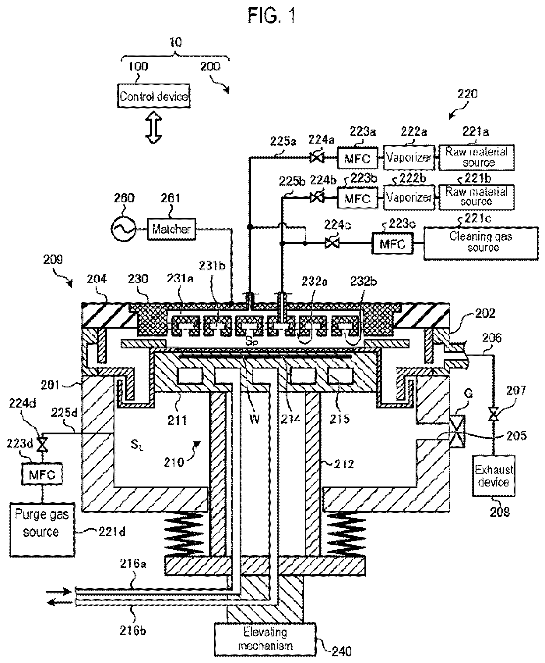 Patent US12620565 — Substrate processing apparatus — Figure 1