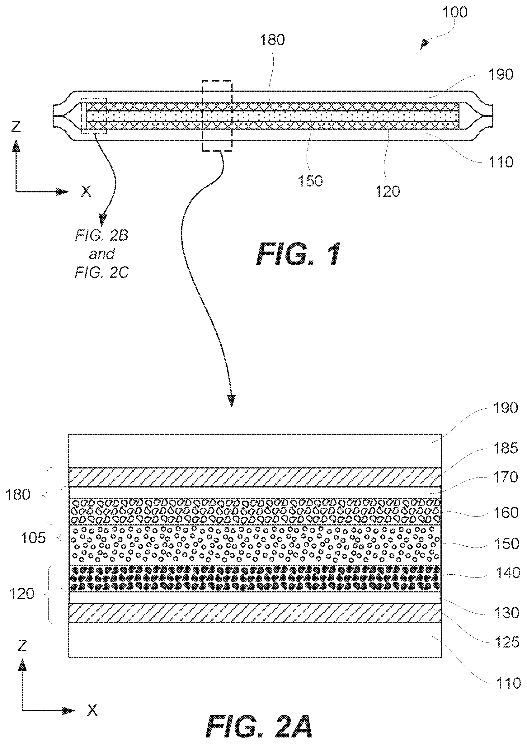 Patent US12620570 — Electronic circuits with directly integrated electrochemical cells — Figure 1