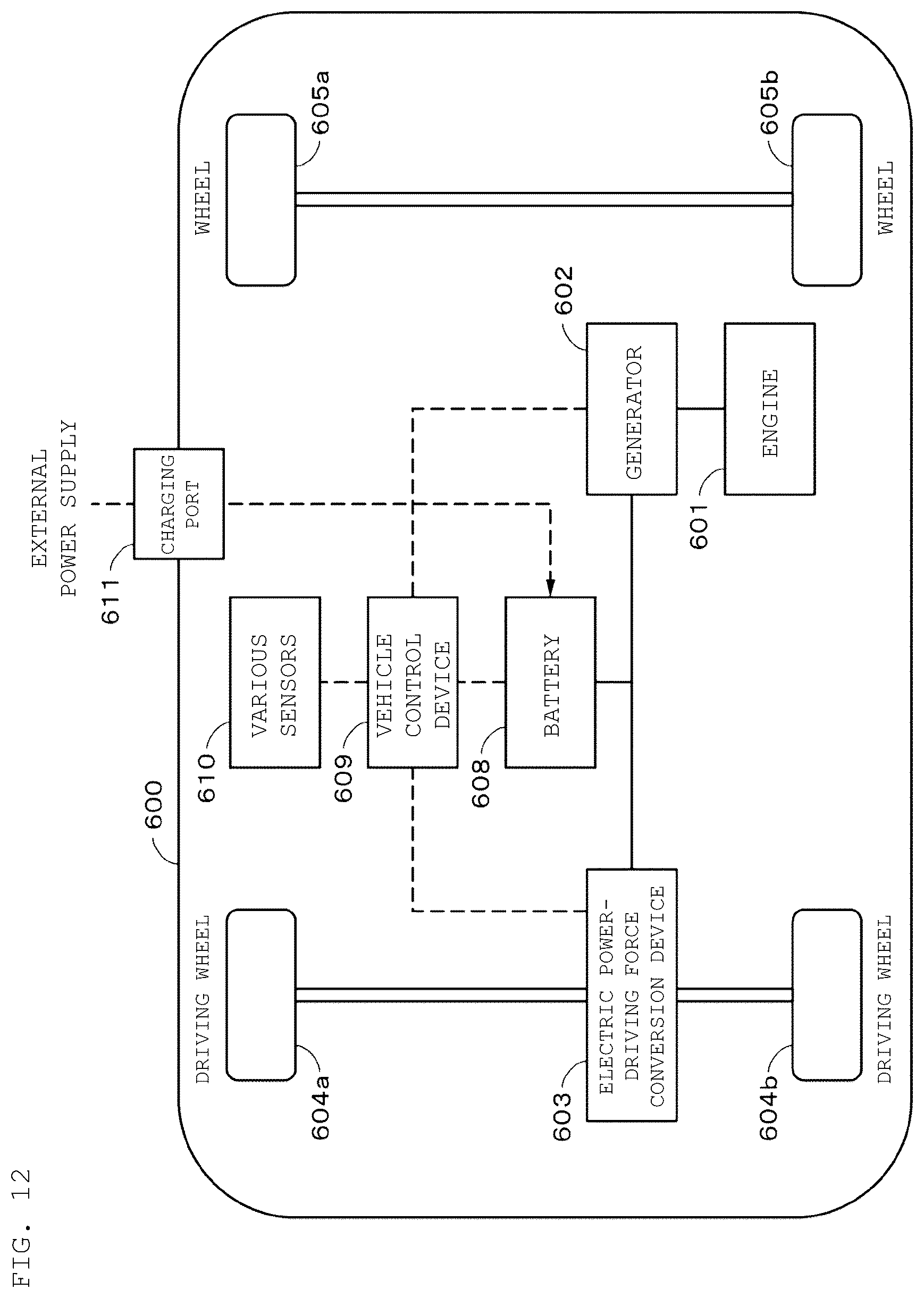 Patent US12620597 Figure 11 – Secondary battery, battery pack, electronic device, electric tool, electric aircraft, and electric vehicle