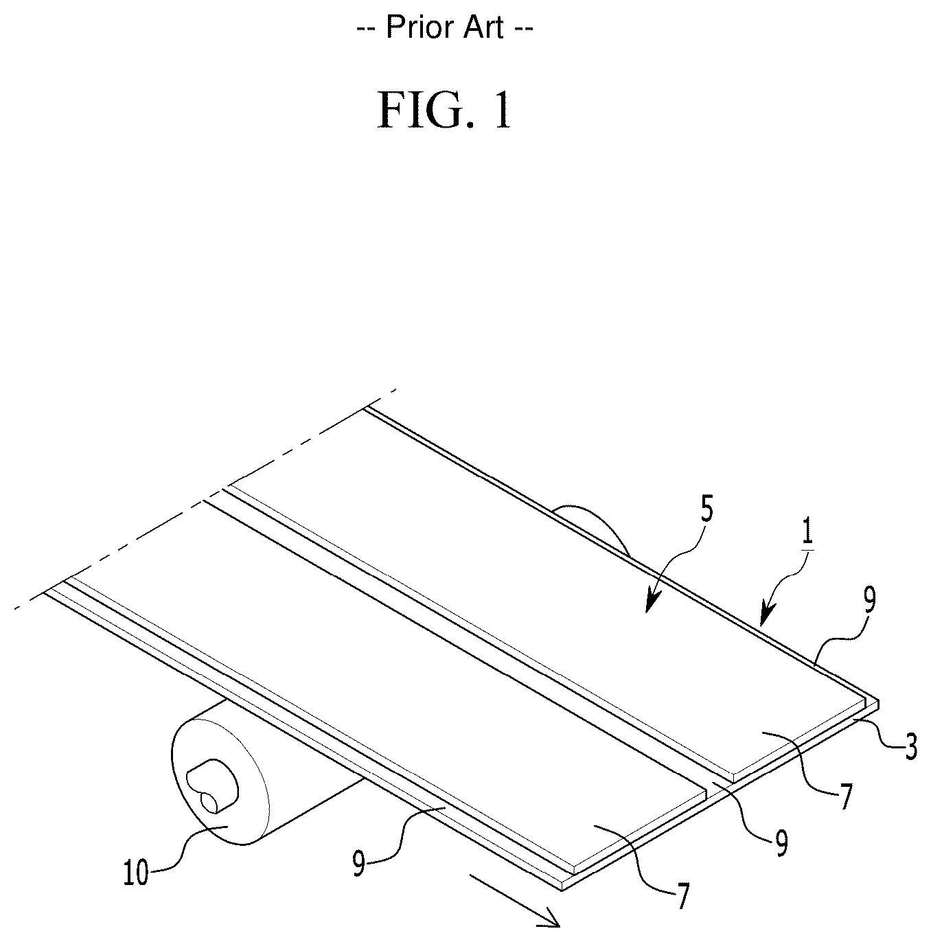 Patent US12620614 — Roll for supporting electrode and electrode manufacturing apparatus including the same — Figure 1