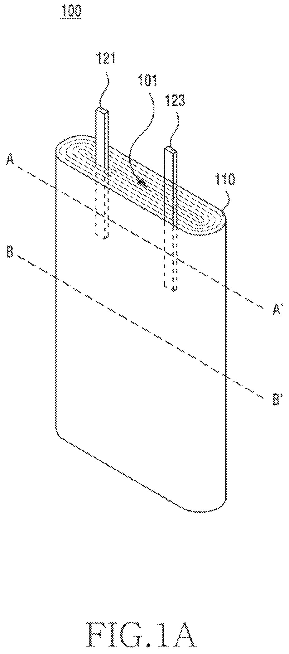 Patent US12620617 — Battery and electronic device comprising same — Figure 1