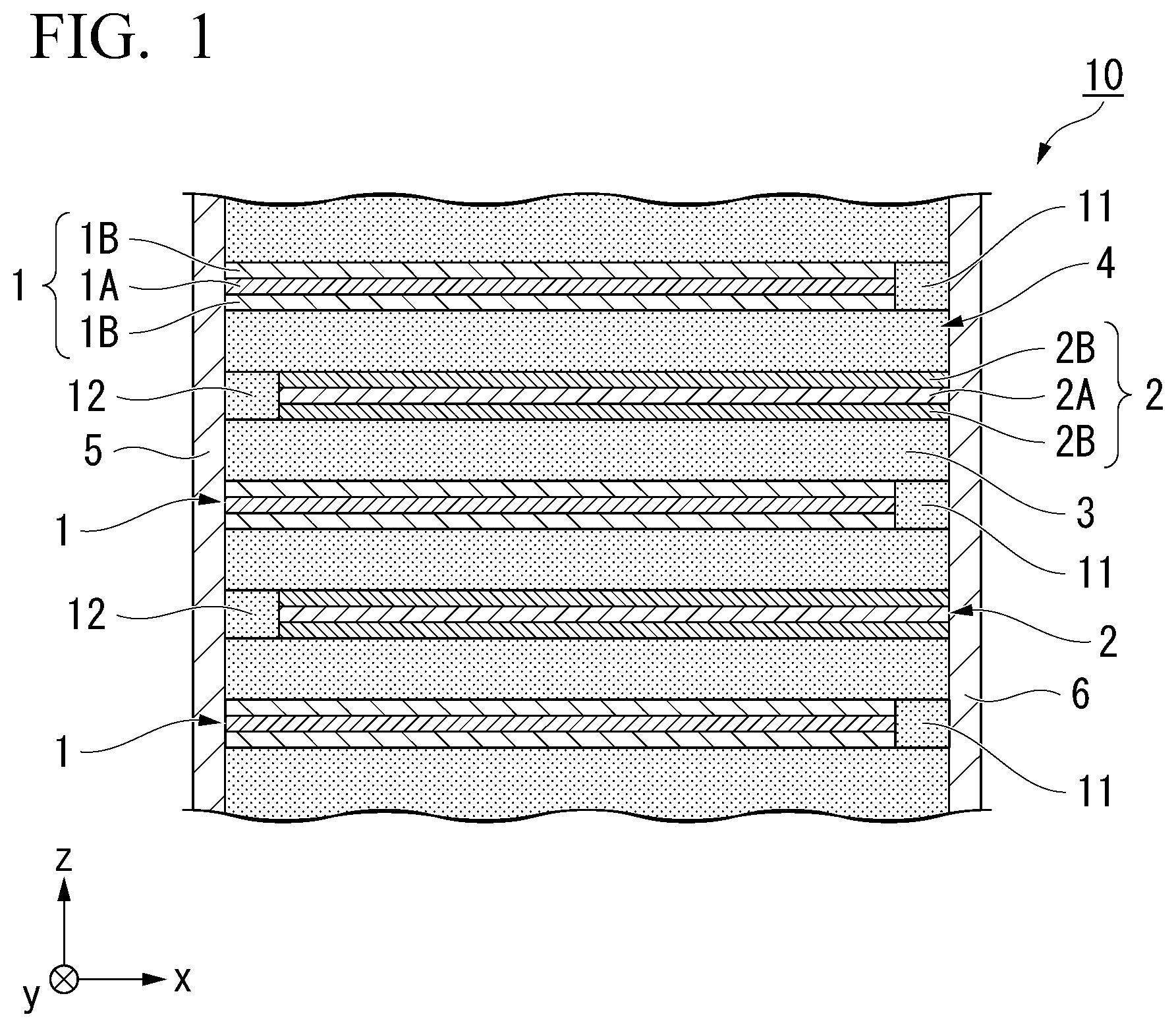 Patent US12620630 — All-solid-state battery — Figure 1