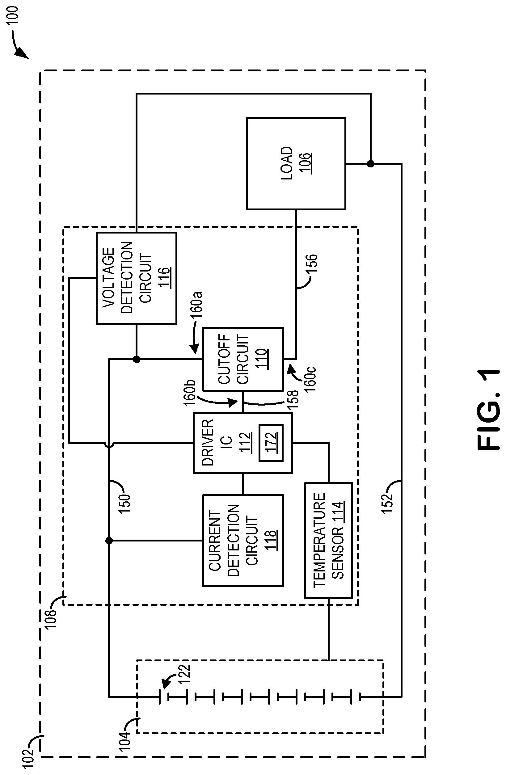 Patent US12620634 — Predictive thermal models for current and power capability estimation — Figure 1