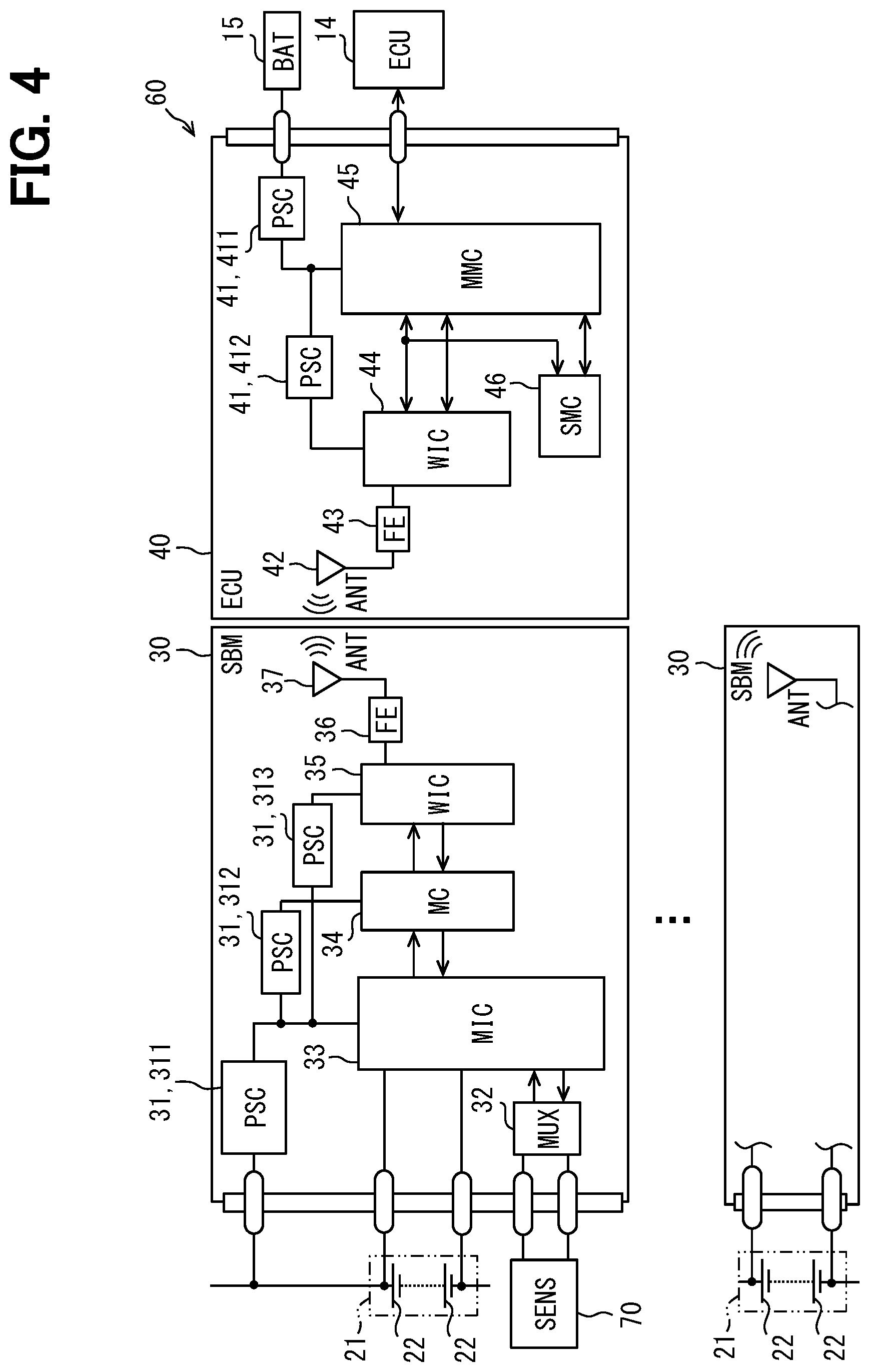 Patent US12620637 Figure 4 – System and method for battery management with multiple battery monitoring devices