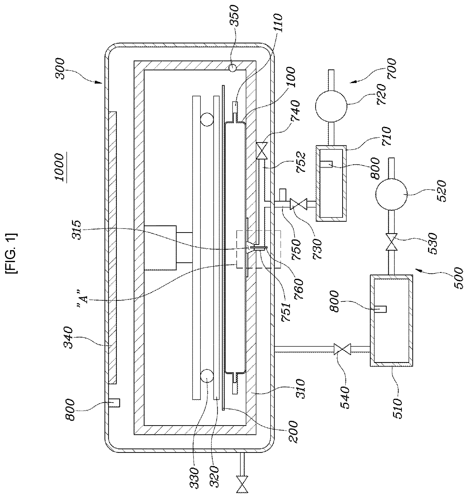 Patent US12620640 — Pouch cell vent pressure measurement apparatus — Figure 1