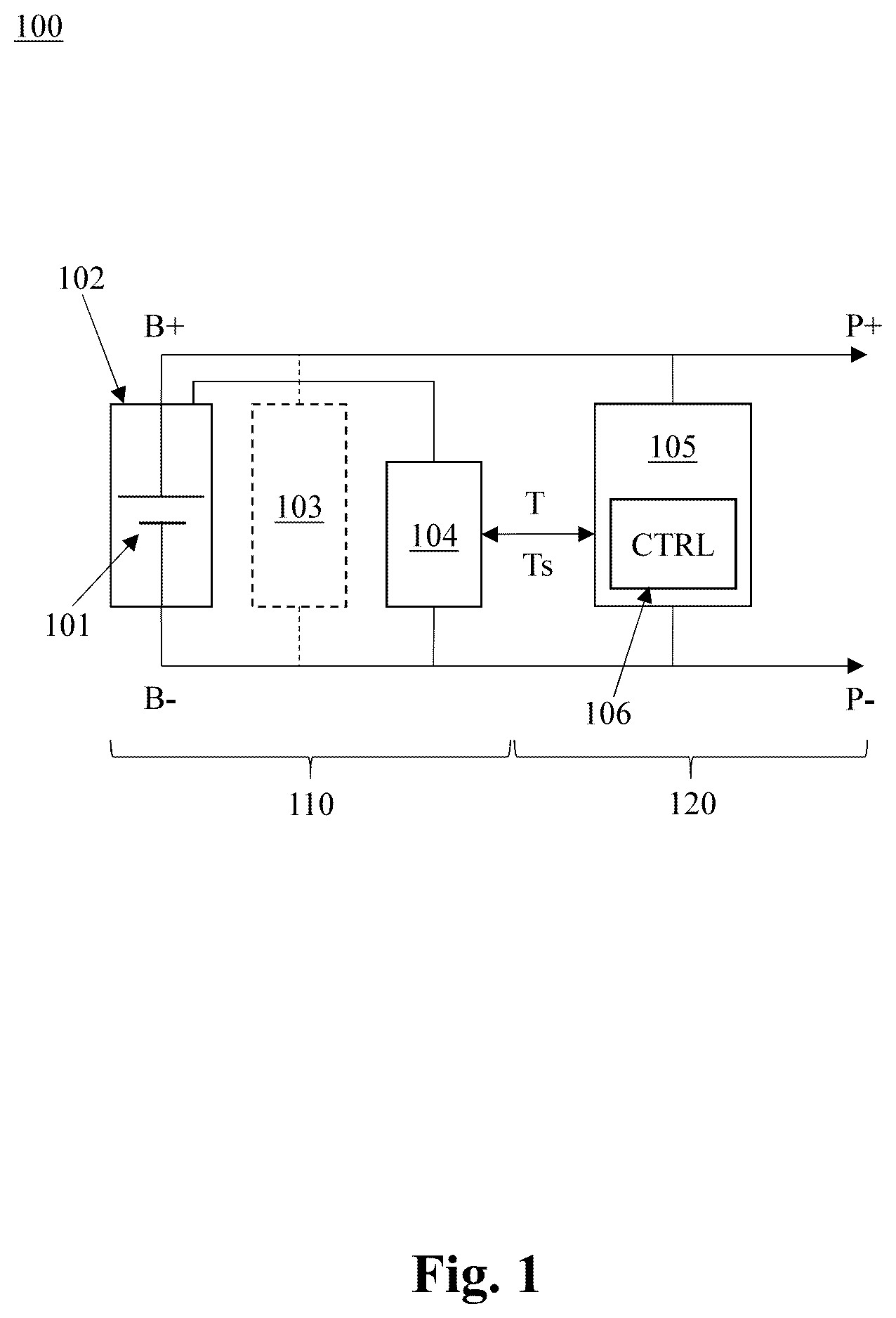 Patent US12620645 — Emergency lighting driver and operation method thereof — Figure 1