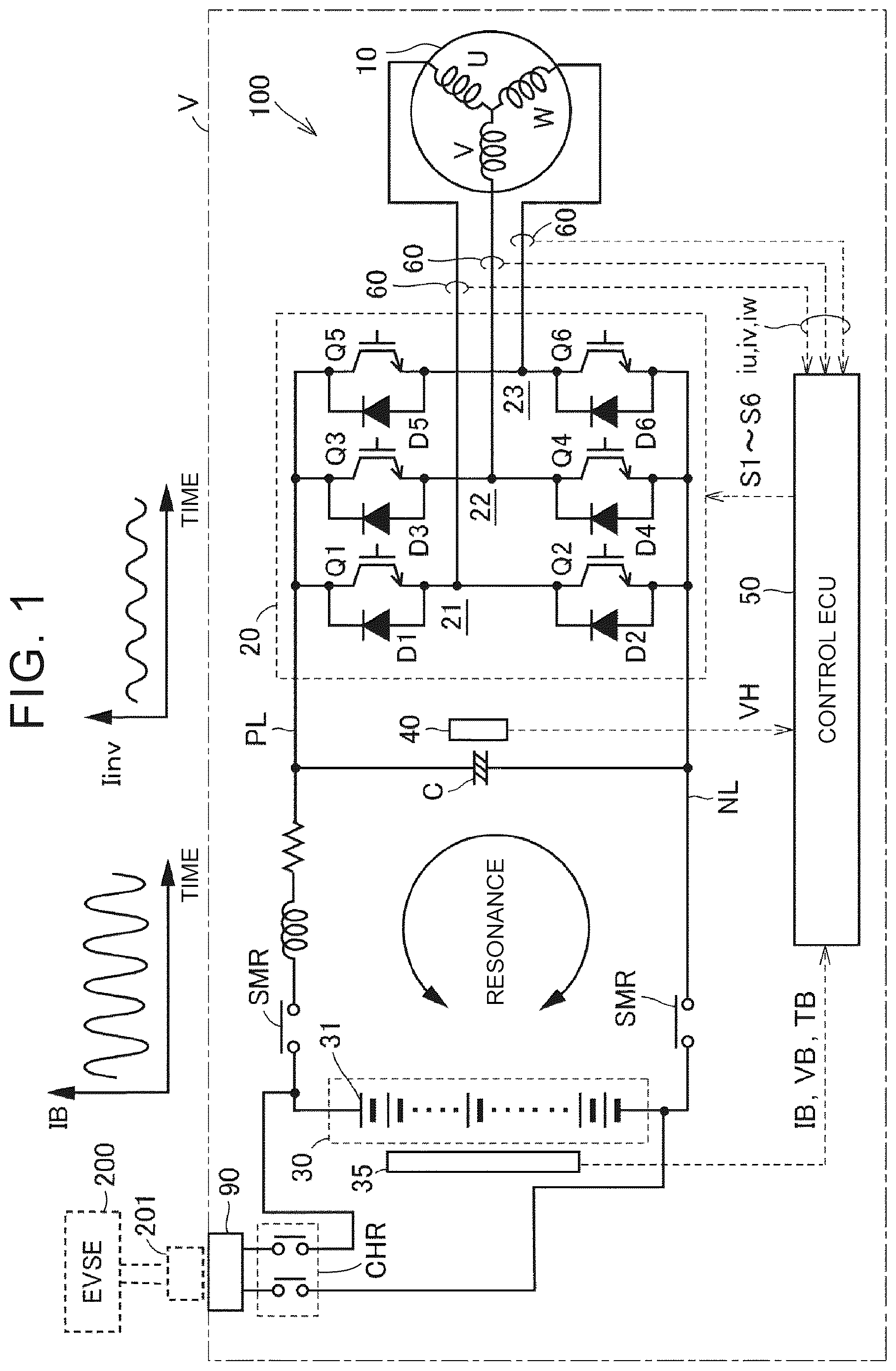 Patent US12620647 Figure 1 – Battery system