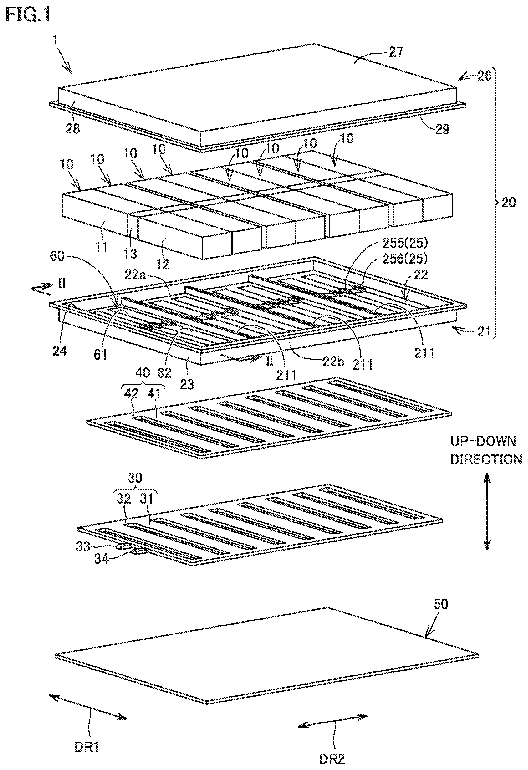 Patent US12620650 — Power storage device — Figure 1