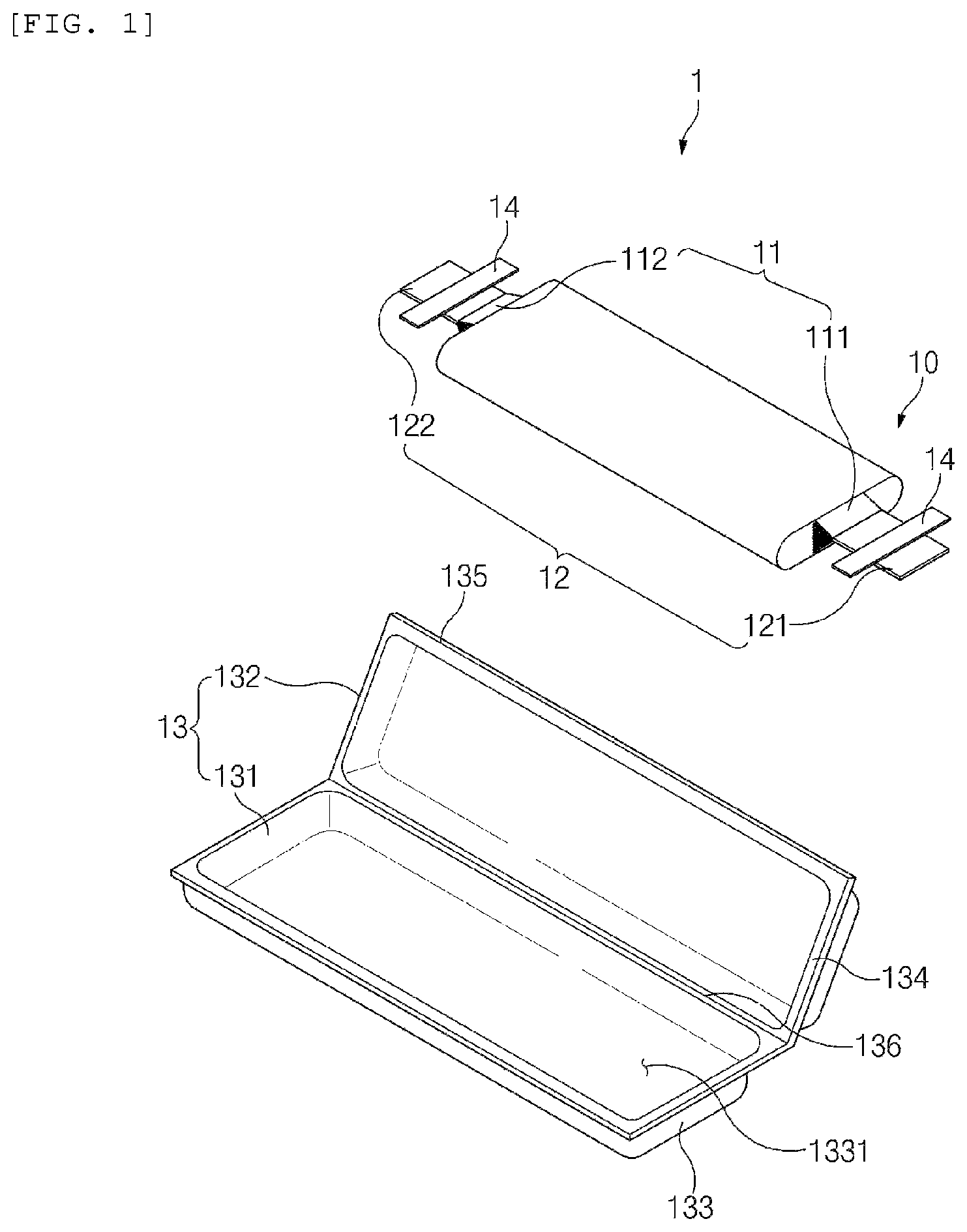 Patent US12620655 — Pouch film laminate, pouch type battery case, and pouch type secondary battery — Figure 1