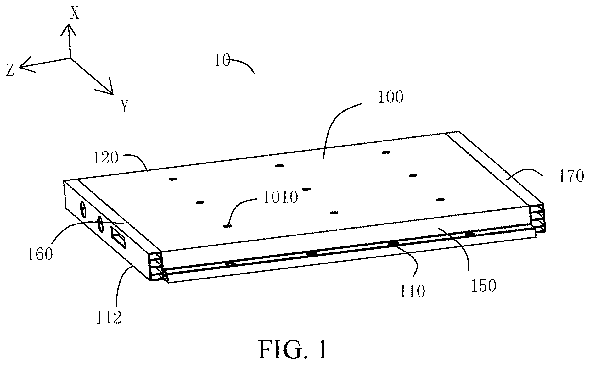 Patent US12620670 — Battery pack and electric vehicle — Figure 1
