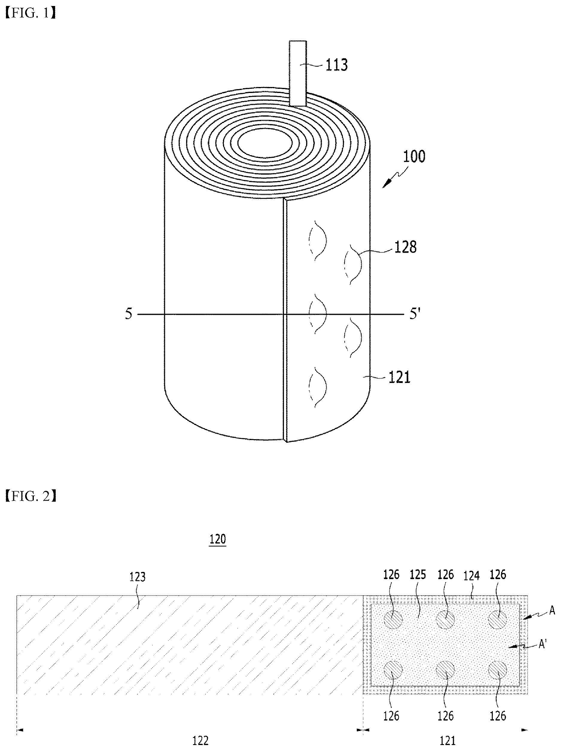 Patent US12620682 — Jelly-roll electrode assembly and secondary battery comprising the same — Figure 1