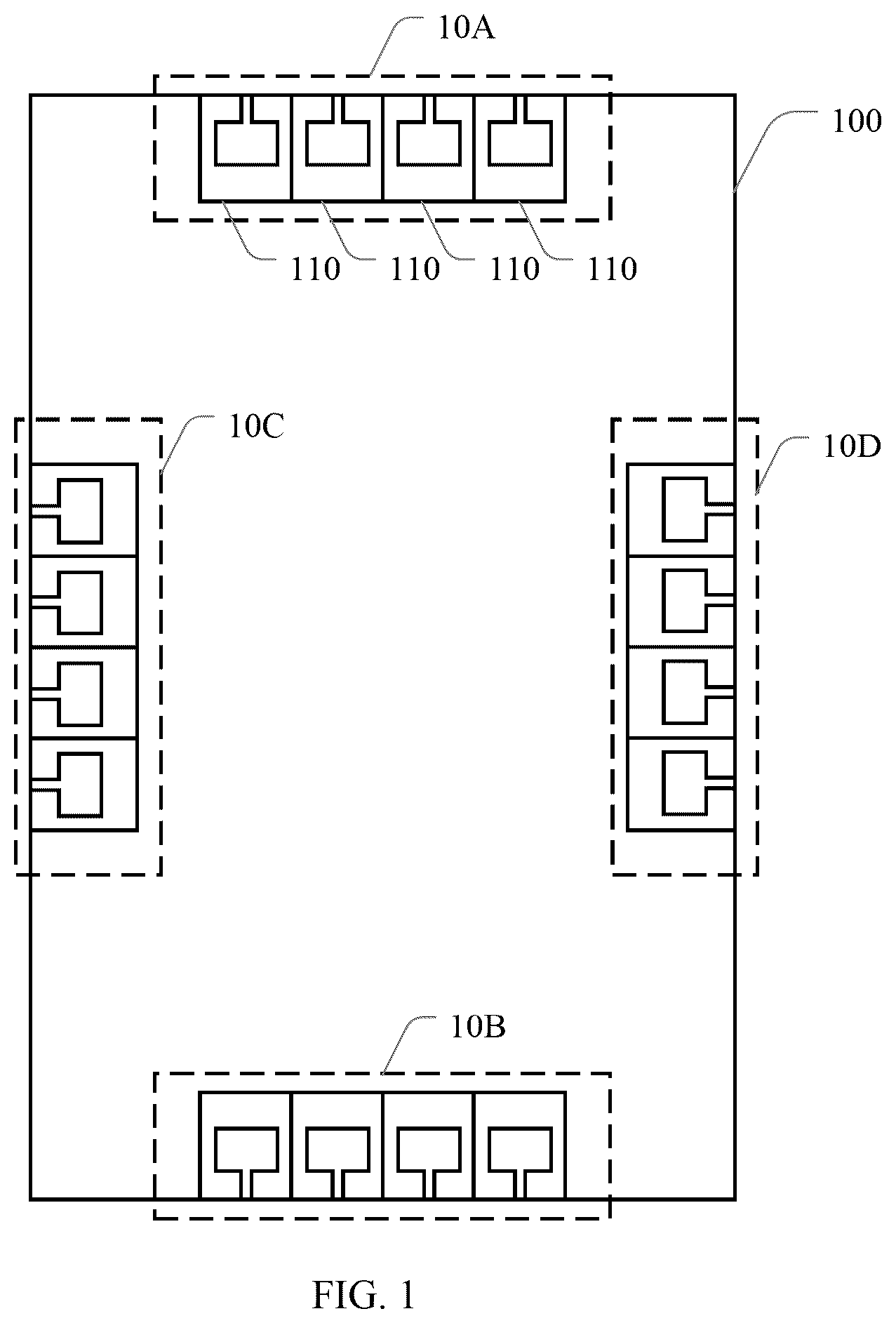 Patent US12620688 — Display substrate and method for manufacturing display substrate — Figure 1
