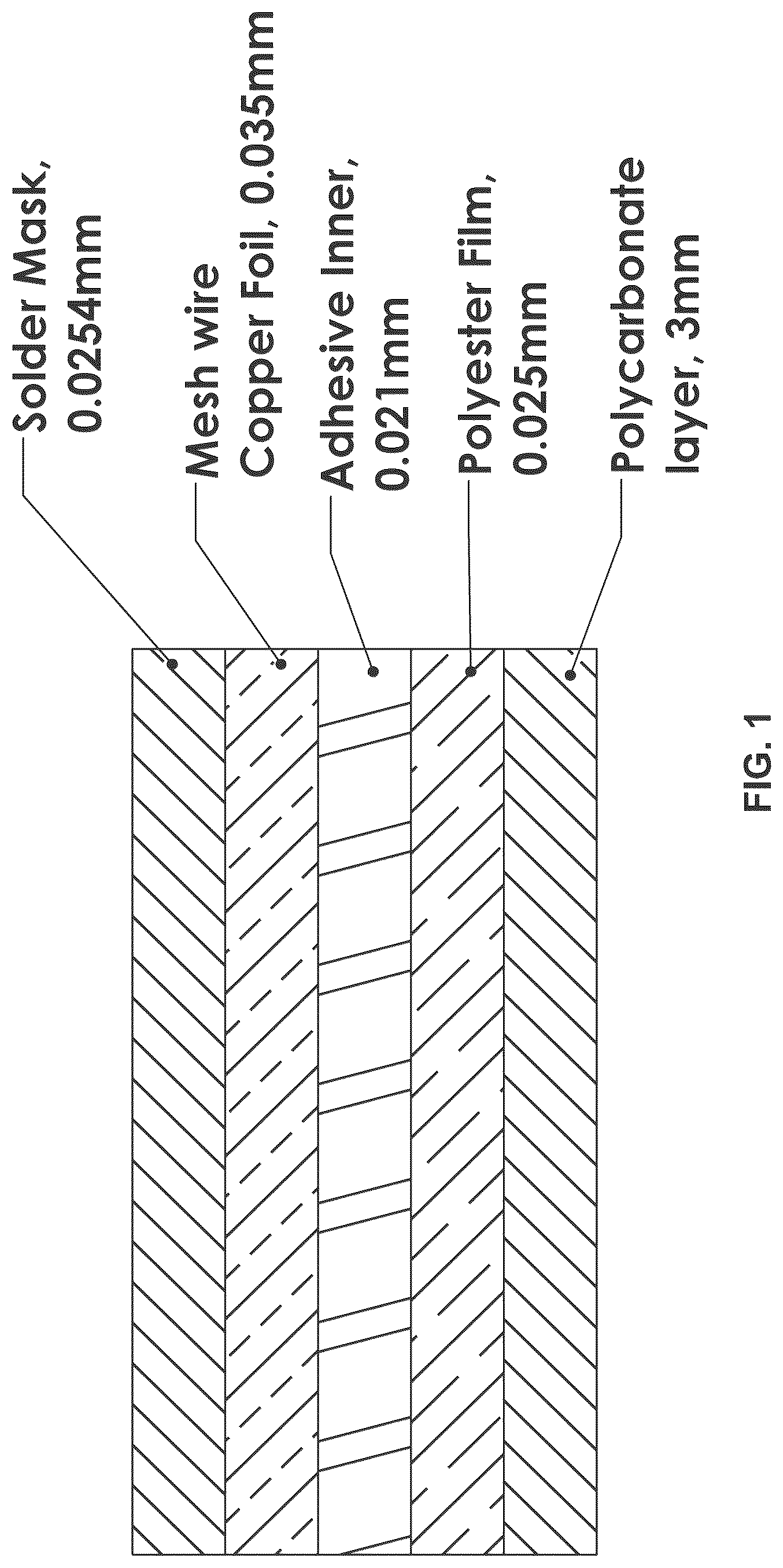Patent US12620697 Figure 1 – Ultrawideband hyperflat and mesh grid SISO/MIMO antenna