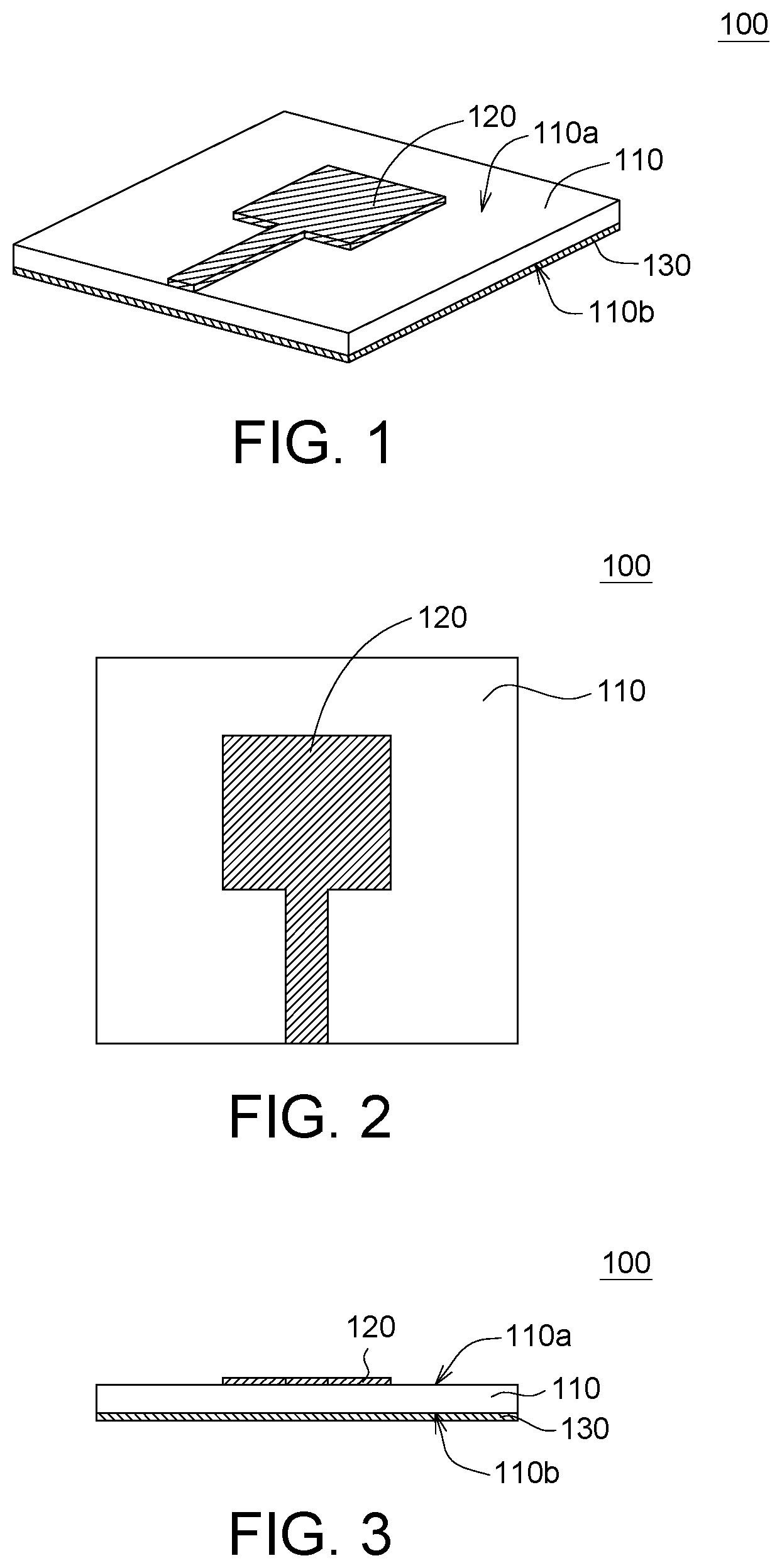 Patent US12620719 — Planar transparent antenna structure — Figure 1