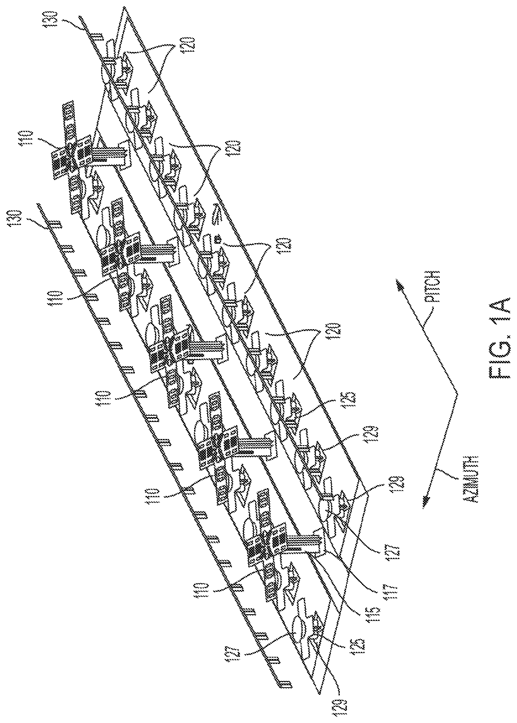 Patent US12620725 — Low cost high performance multiband cellular antenna with cloaked monolithic metal dipole — Figure 1