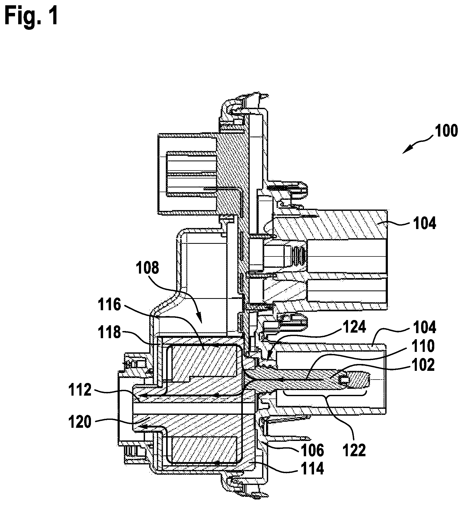 Patent US12620748 Figure 1 – Charging socket for a vehicle