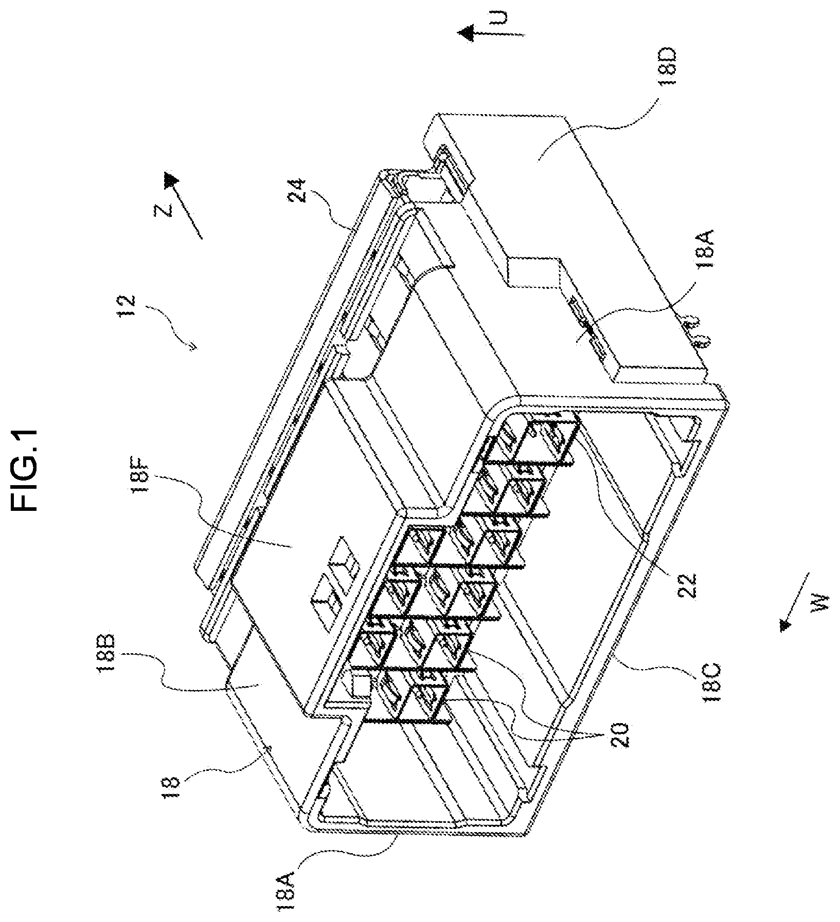 Patent US12620751 — Connector with pair of terminals and coupling portion — Figure 1