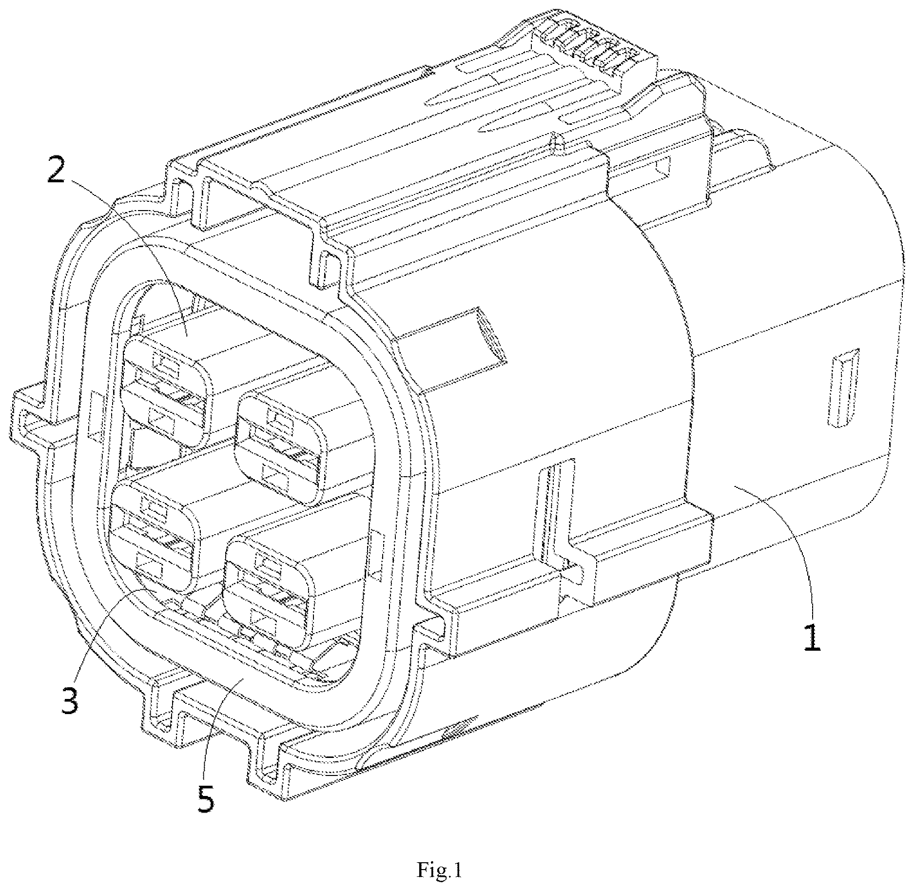 Patent US12620752 — Sealing ring positioning component and connector — Figure 1