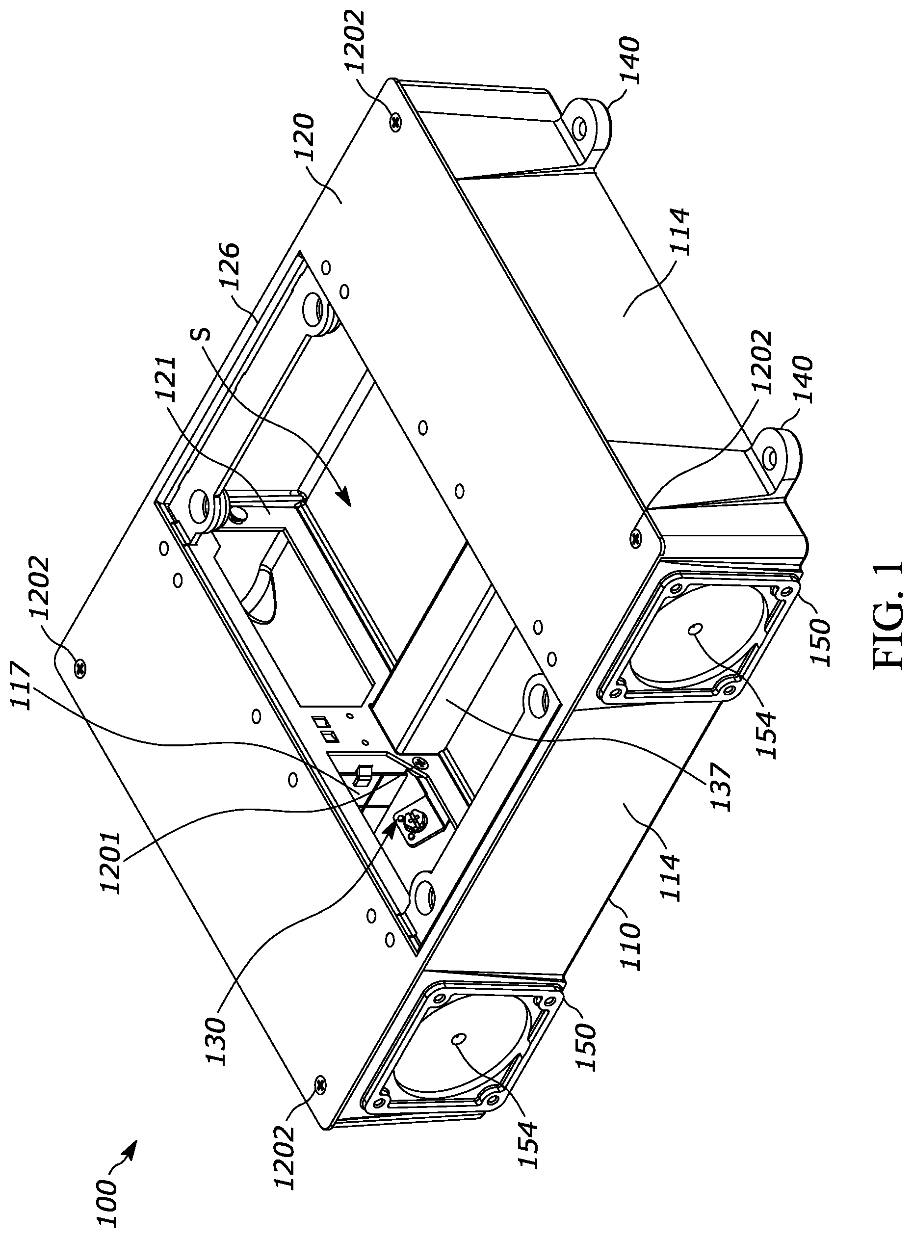 Patent US12620793 — Electrical floor box assembly and method of installing same — Figure 1