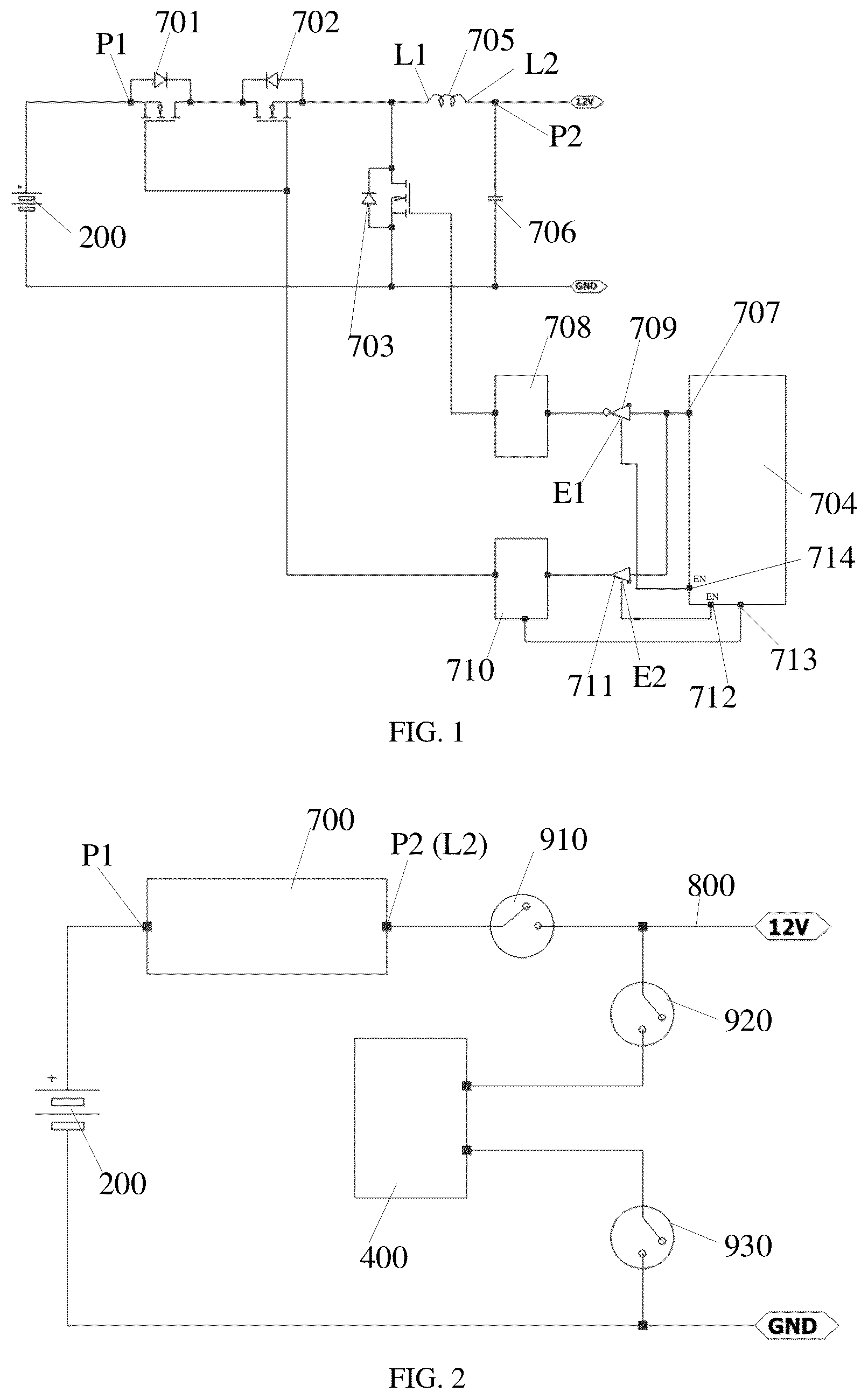 Patent US12620827 — Voltage regulation circuit, power supply module, vehicle and control method — Figure 1