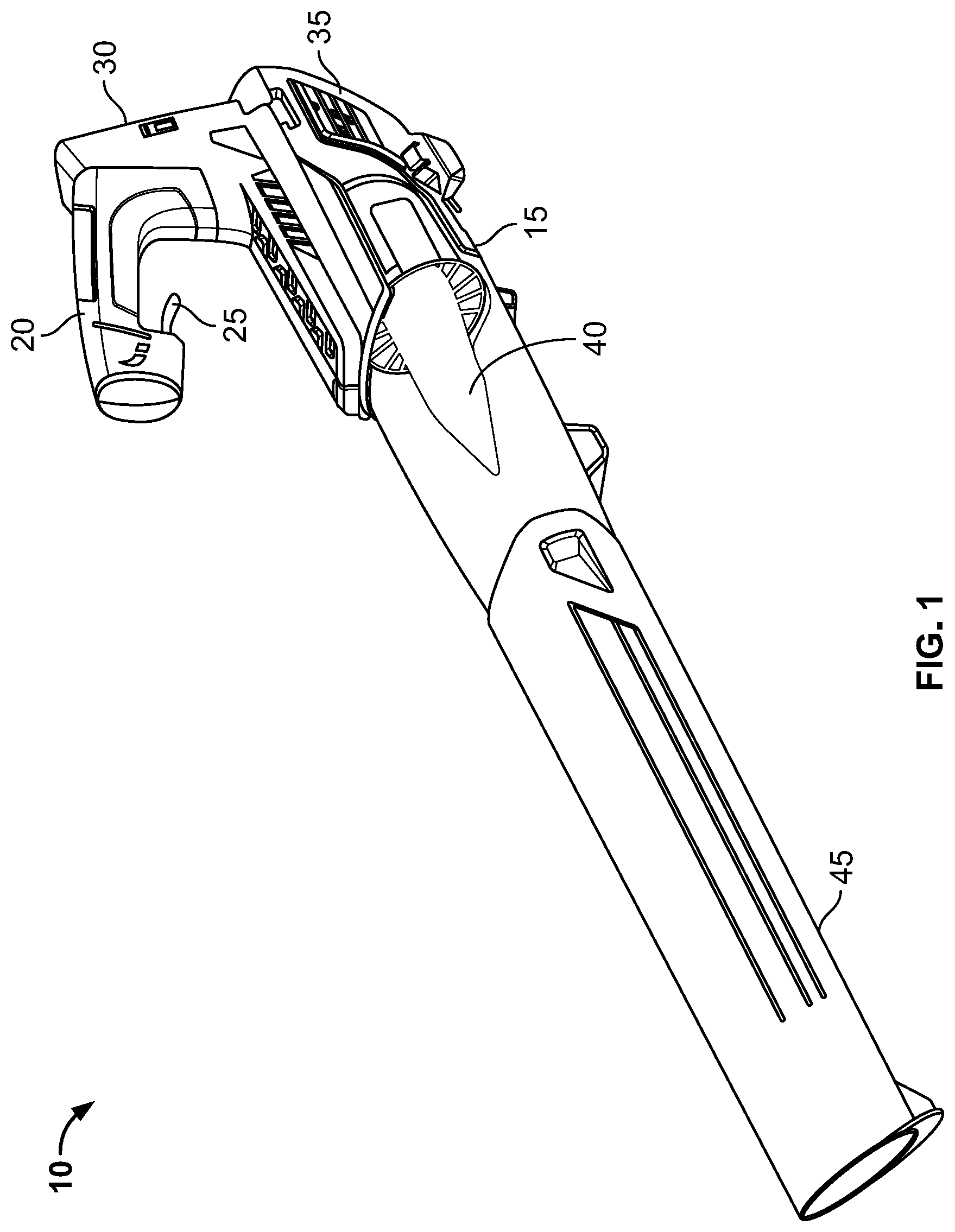 Patent US12620828 — Battery temperature based tool power reduction — Figure 1