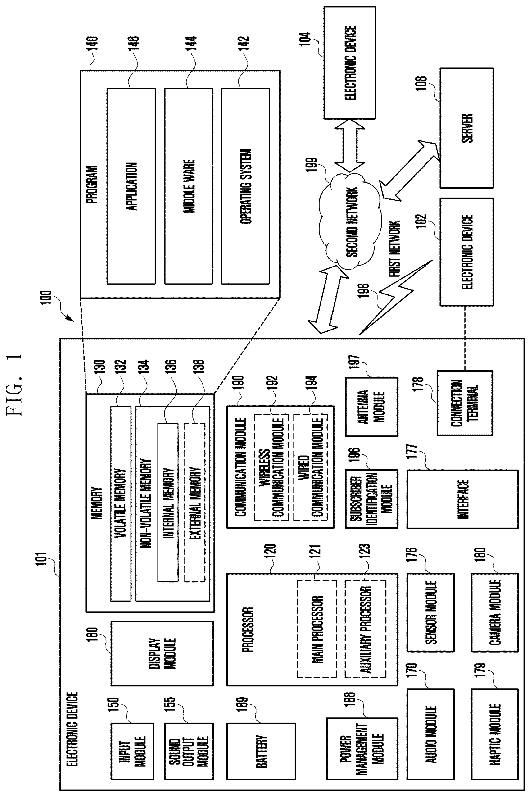 Patent US12620837 Figure 1 – Method for detecting foreign object and electronic device