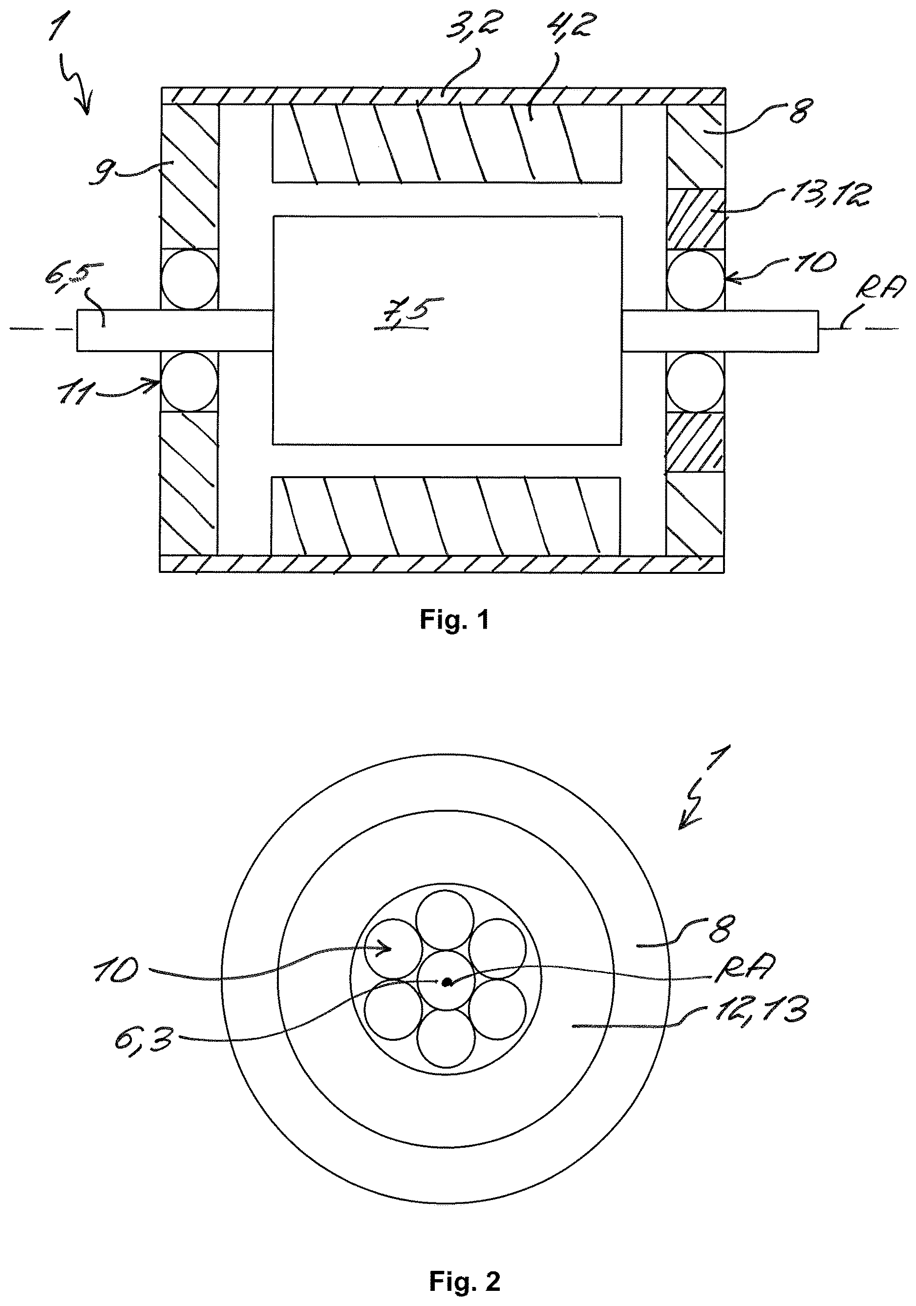 Patent US12620861 — Synchronous machine — Figure 1