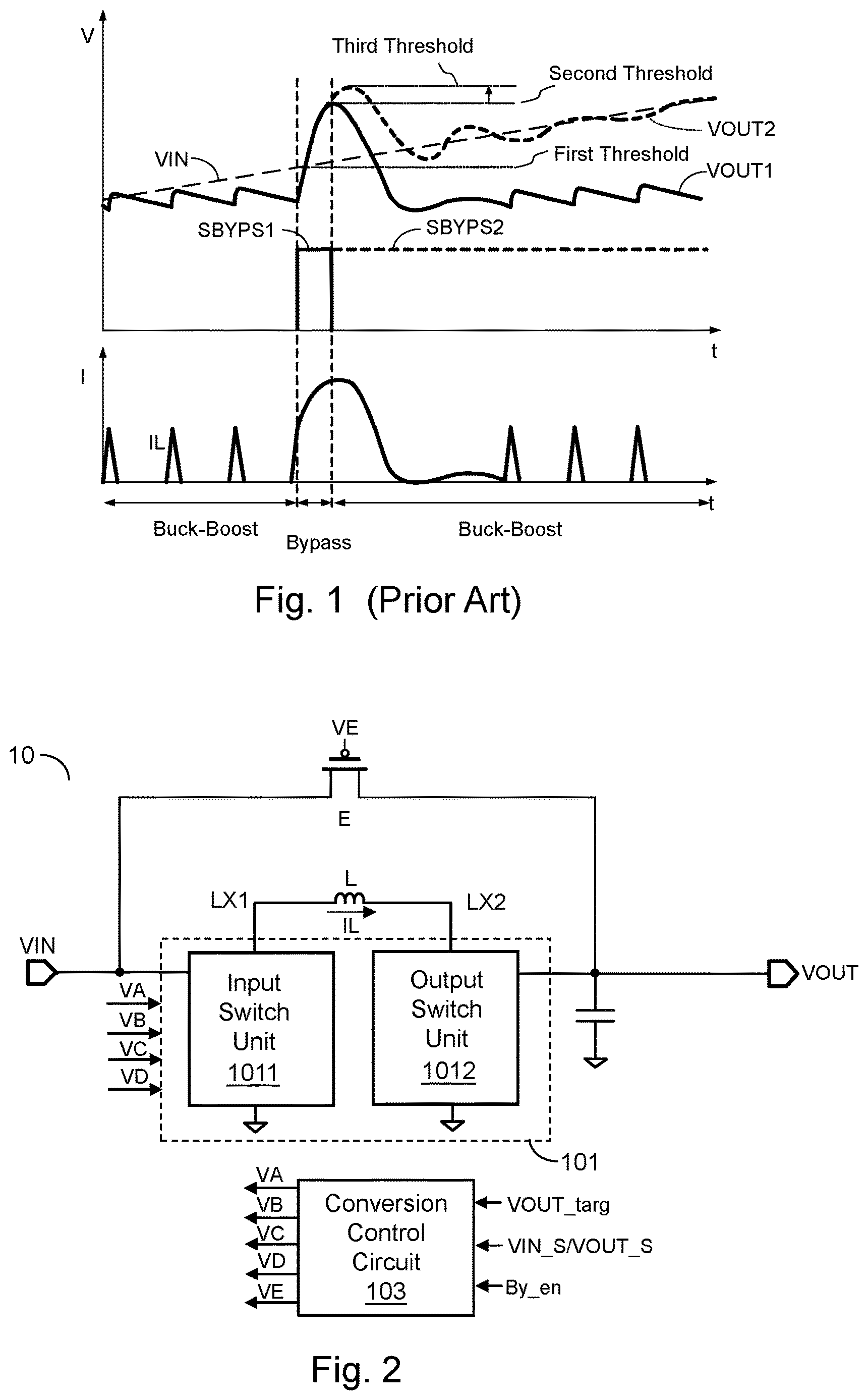 Patent US12620899 — Buck-boost switching regulator and control method thereof — Figure 1