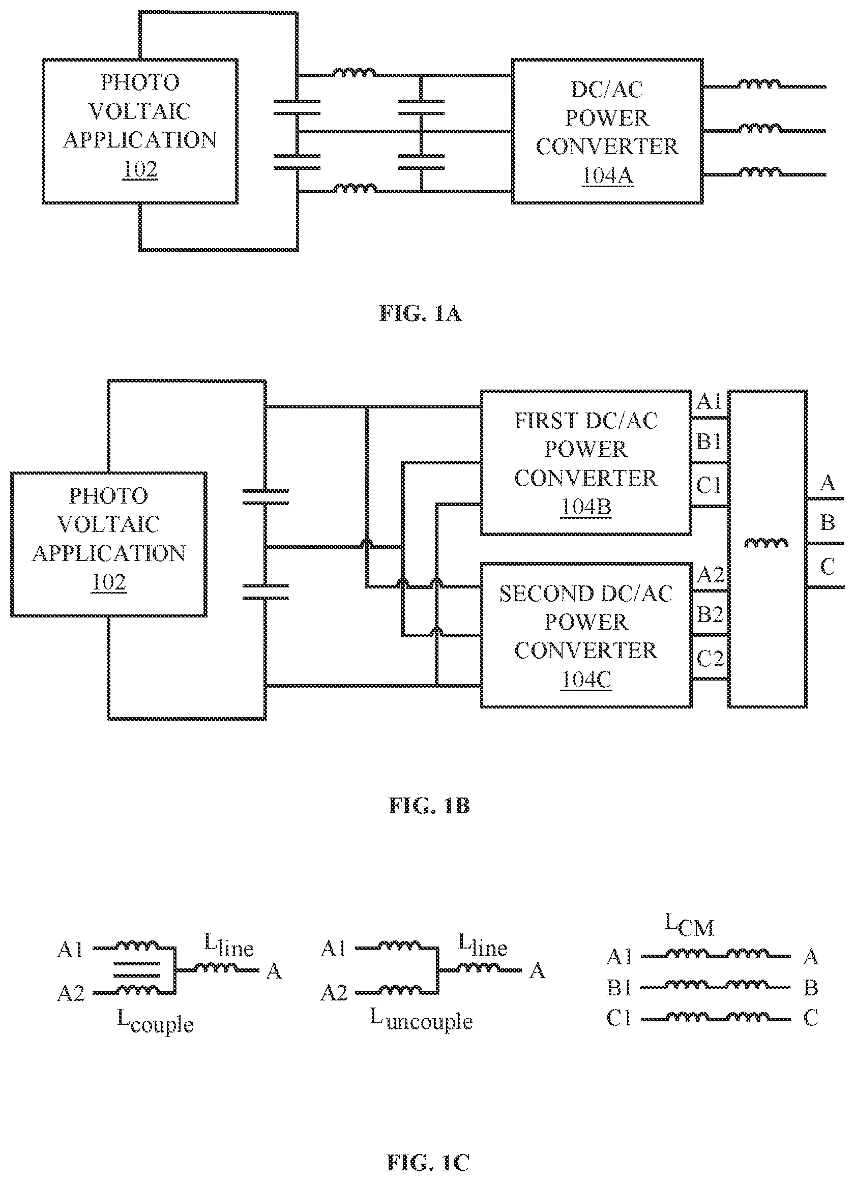 Patent US12620909 — Power conversion system for reducing dc-link capacitor stress — Figure 1